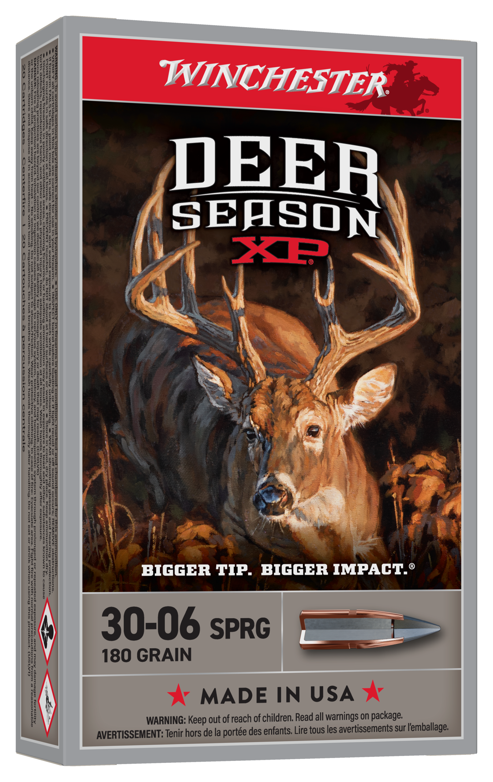 Winchester Deer Season XP .308 Winchester 168 Grain Centerfire Rifle Ammo