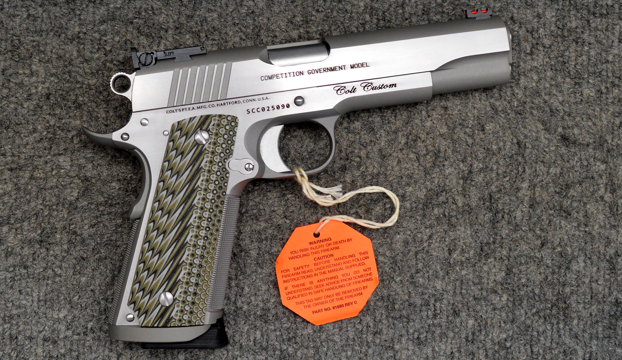 Image of Colt ~ Custom Competition Ltd, ~ .45 Auto