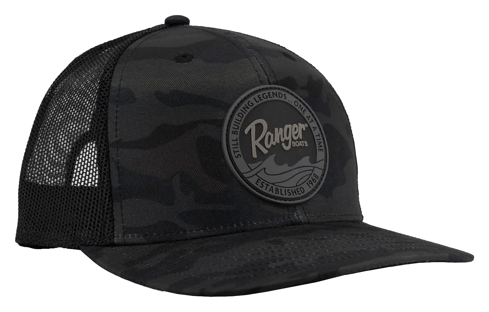Image of Ranger Boats Camo Patch Cap - Black