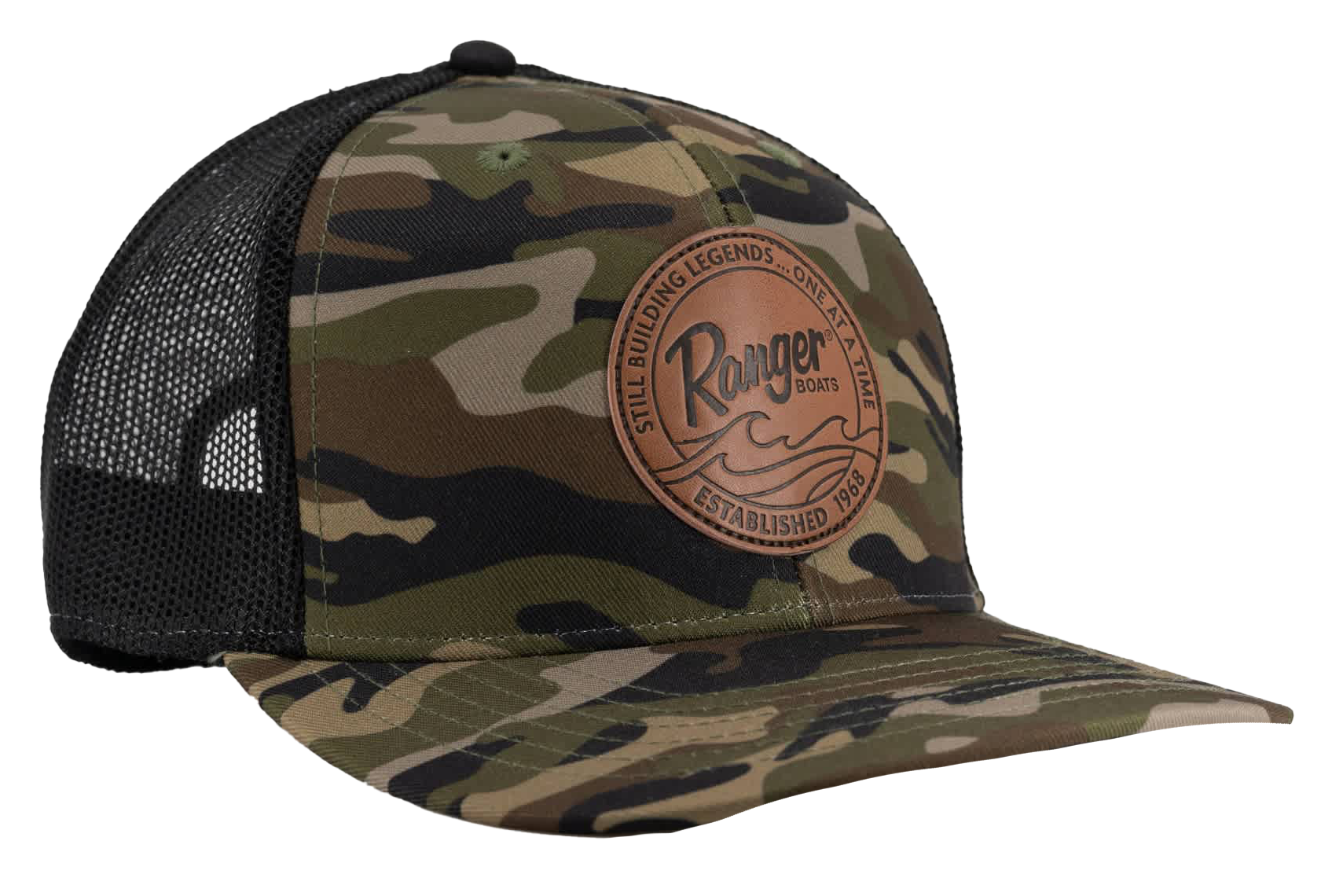 Ranger Boats Ranger Leather Patch Cap