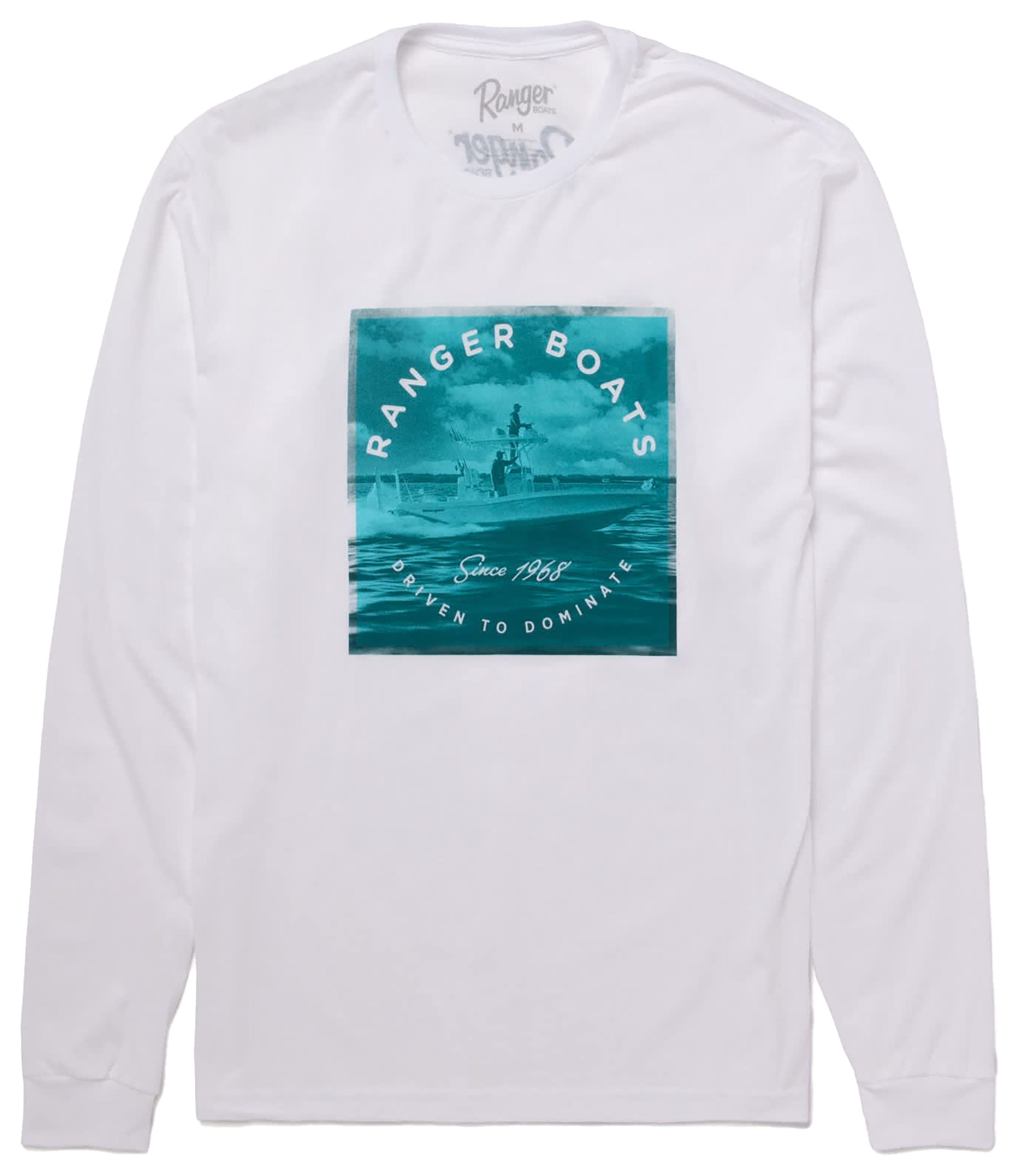 Image of Ranger Boats Driven to Dominate Front Graphic Long-Sleeve T-Shirt for Men