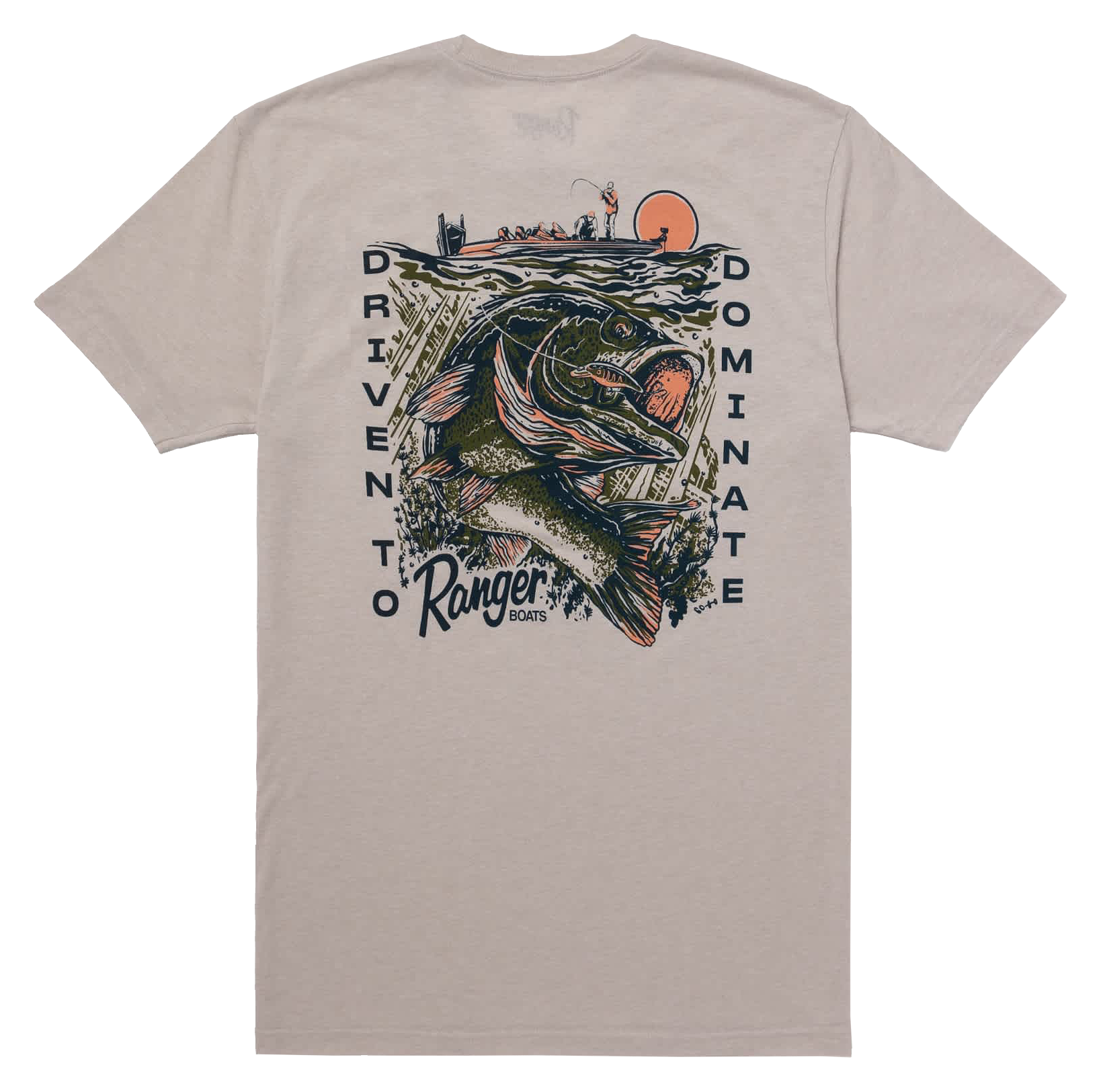 Image of Ranger Boats Big Bass Graphic Short-Sleeve T-Shirt for Men