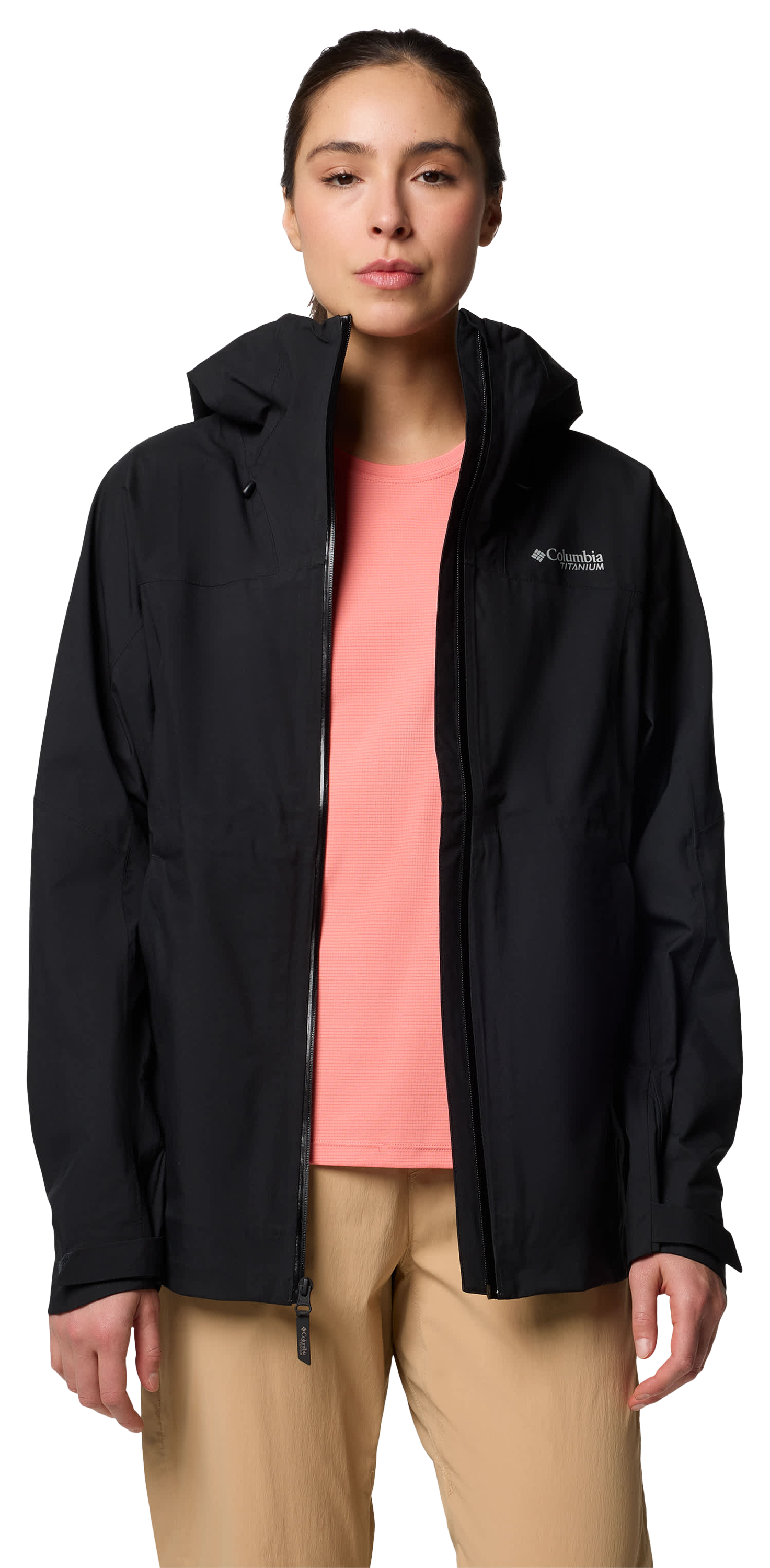 Image of Columbia Northwest Explorer 3L Shell Jacket for Ladies - Black - XL
