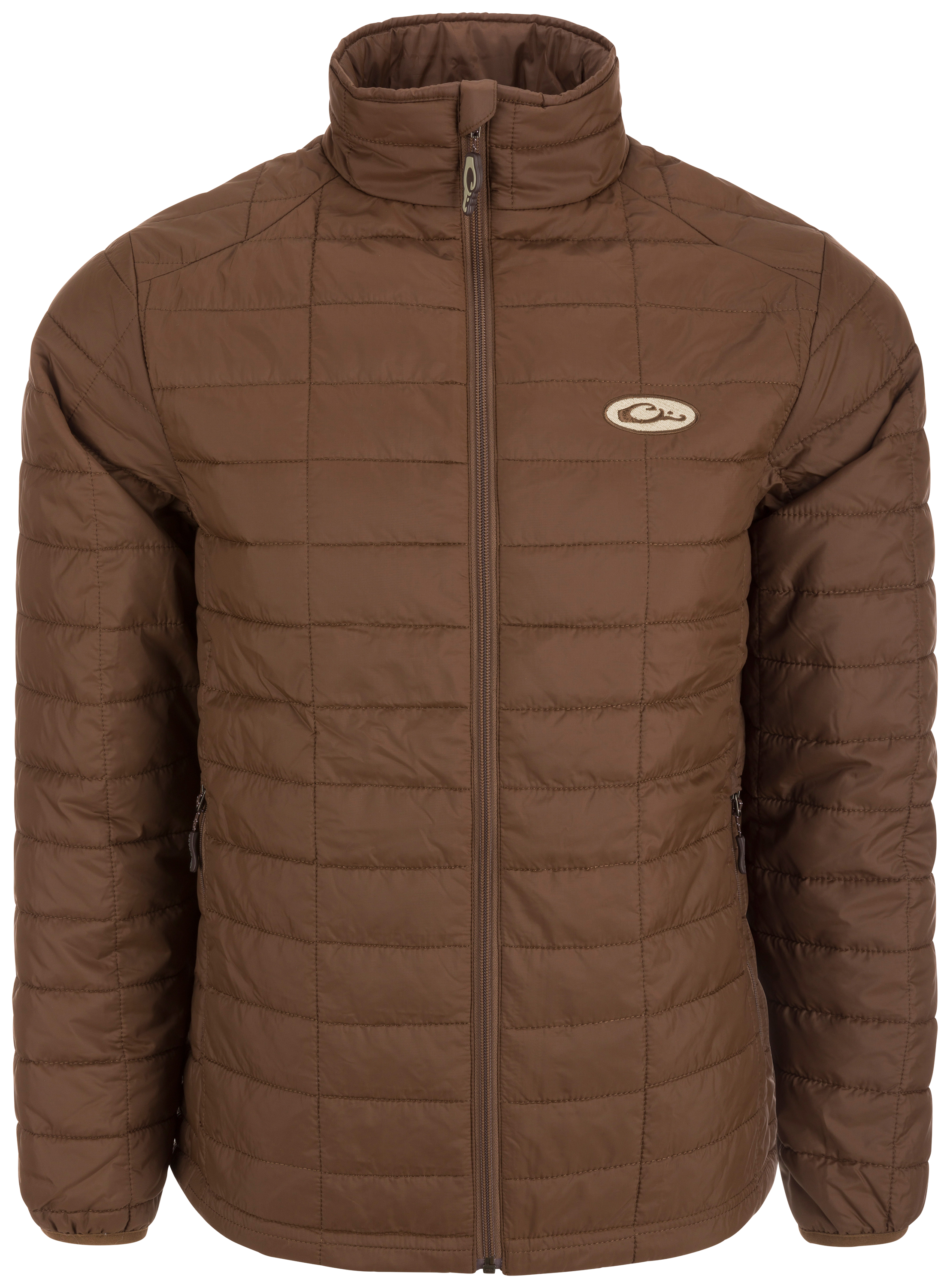 Image of Drake Waterfowl Lightweight Packable Jacket - Pintail Brown - L