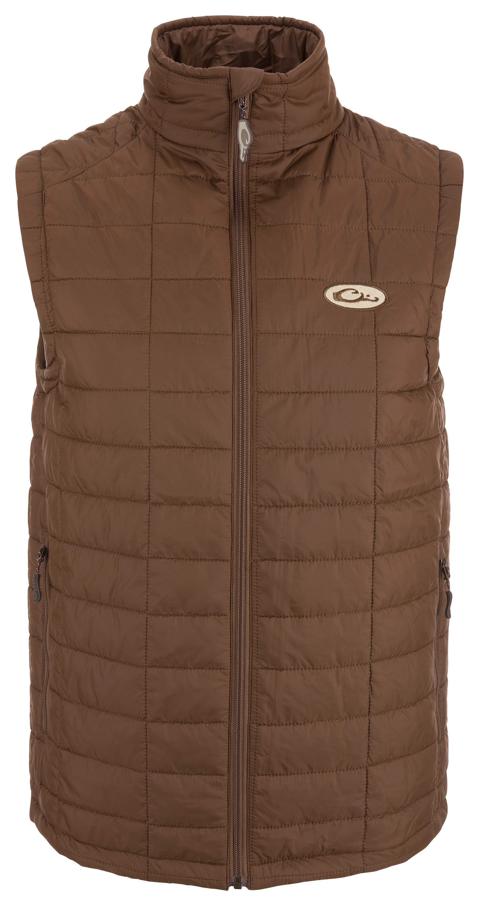 Image of Drake Waterfowl Lightweight Packable Vest - Pintail Brown - 2XL