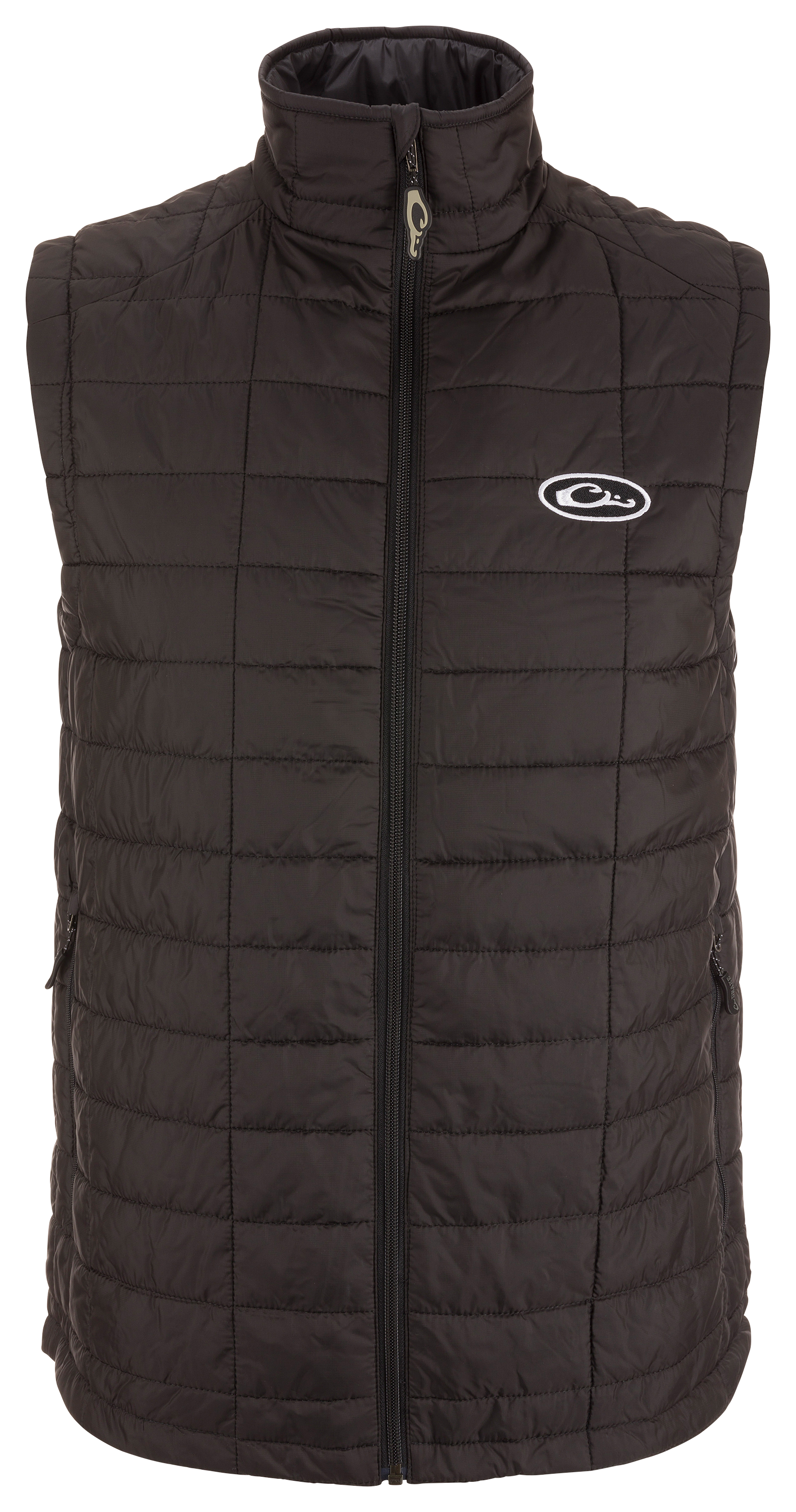 Image of Drake Waterfowl Lightweight Packable Vest - Caviar Black - 2XL