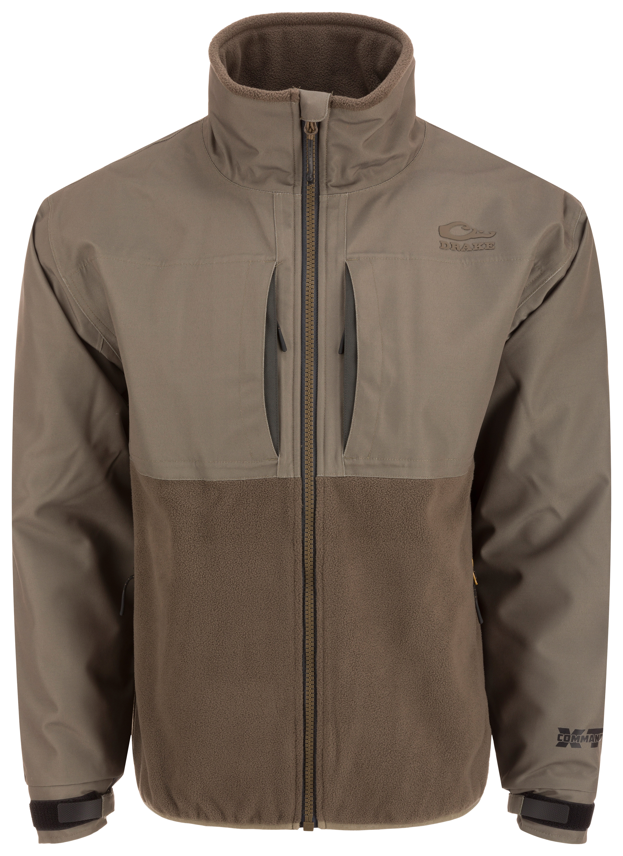 Image of Drake Waterfowl MST CommandXT Eqwader Full-Zip Jacket - Mud Brown