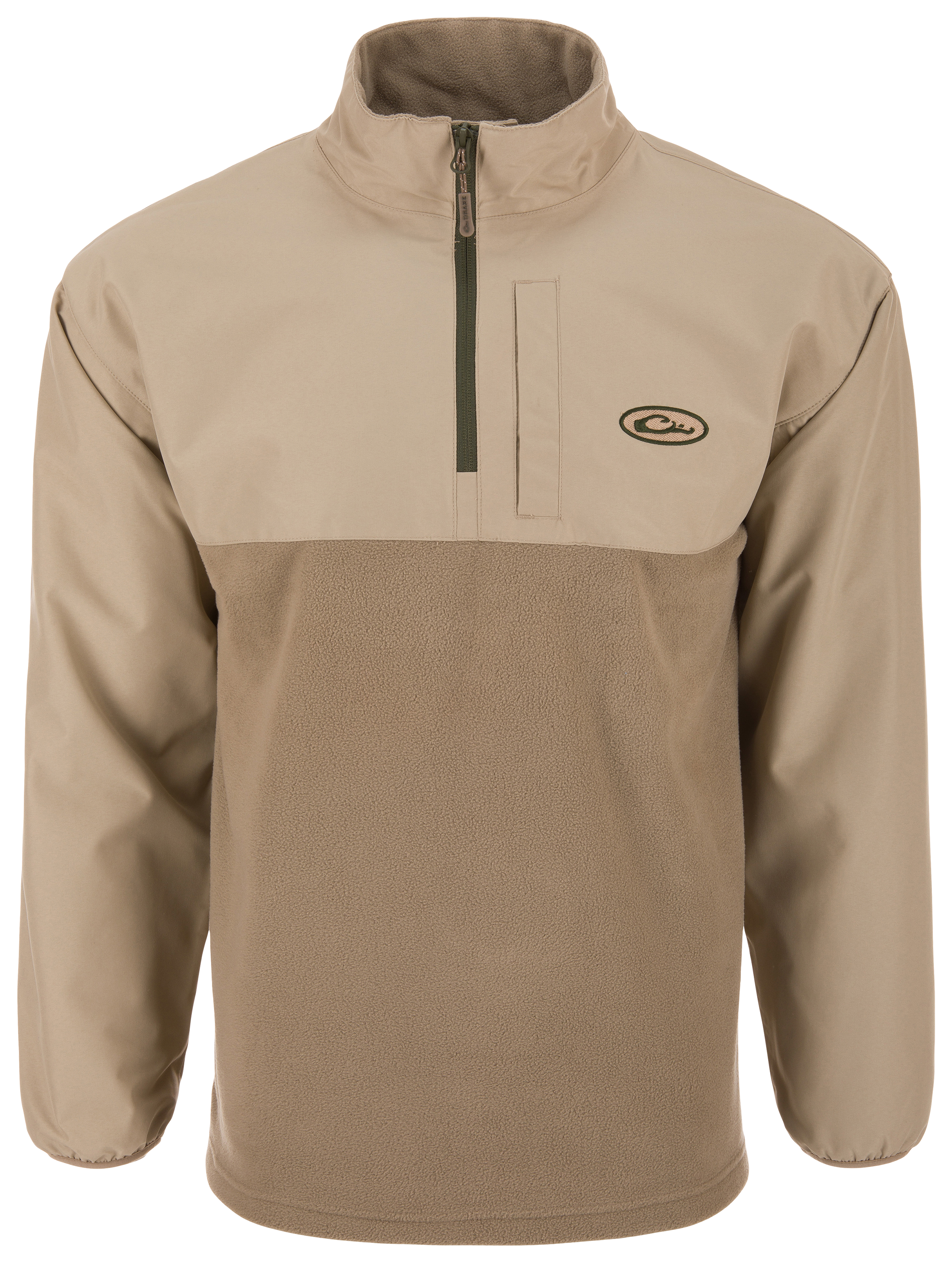 DRAKE Eqwader 1/2 Zip Pullover, Color: Aluminum, Size:XL (DS7355-ALM-XLG)
