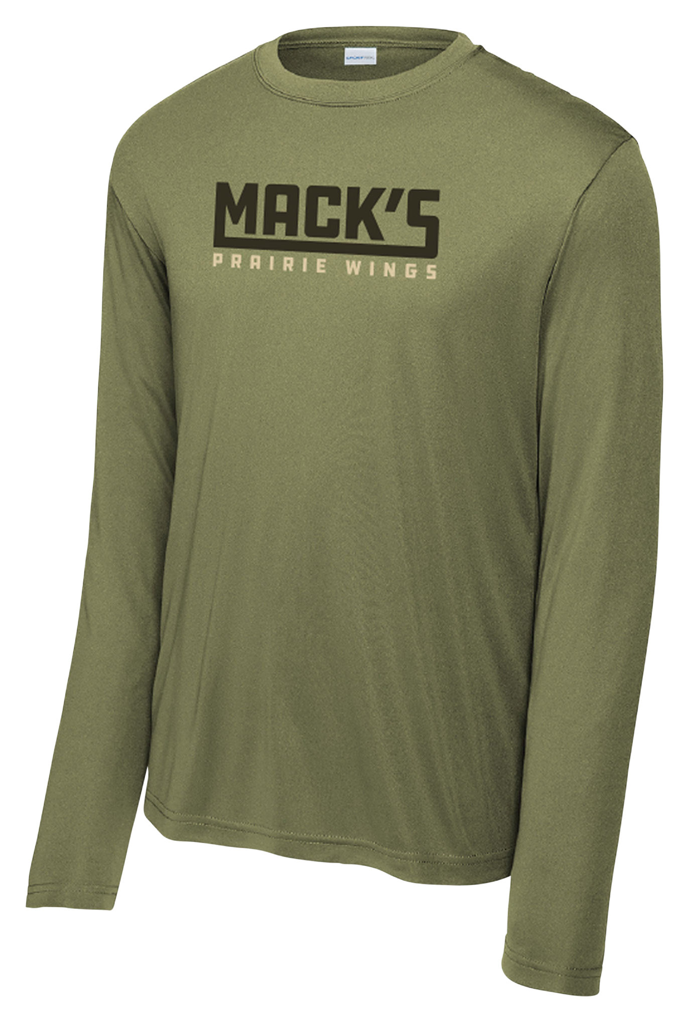 Image of Mack's Prairie Wings Performance Long-Sleeve T-Shirt - OD Green
