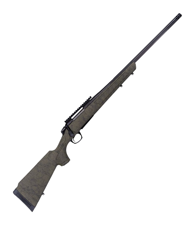 CVA Cascade XT Fluted BoltAction Rifle  300 Win Mag  24  Right  Black