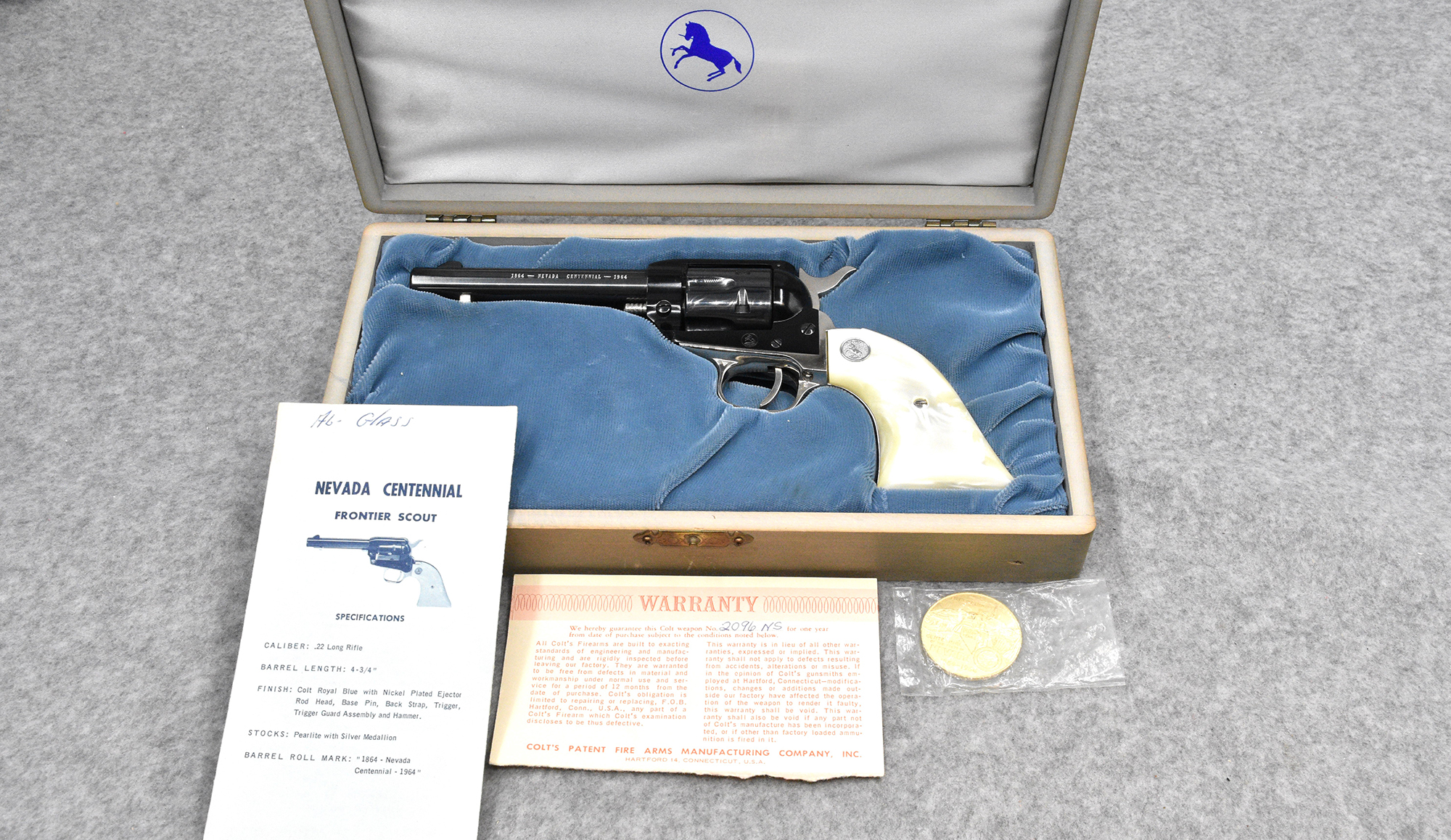 ++COLT SAA FRONTIER SCOUT .22 LO - Colt