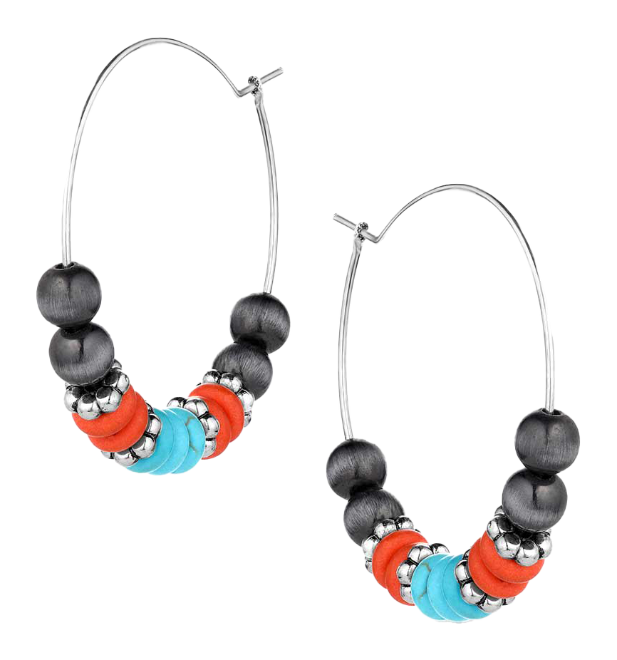Image of Montana Silversmiths The Badlands Beaded Earrings
