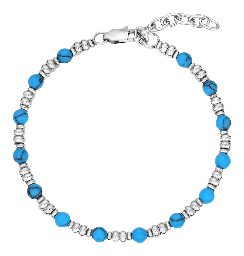 Image of Montana Silversmiths Turquoise Beaded Bracelet