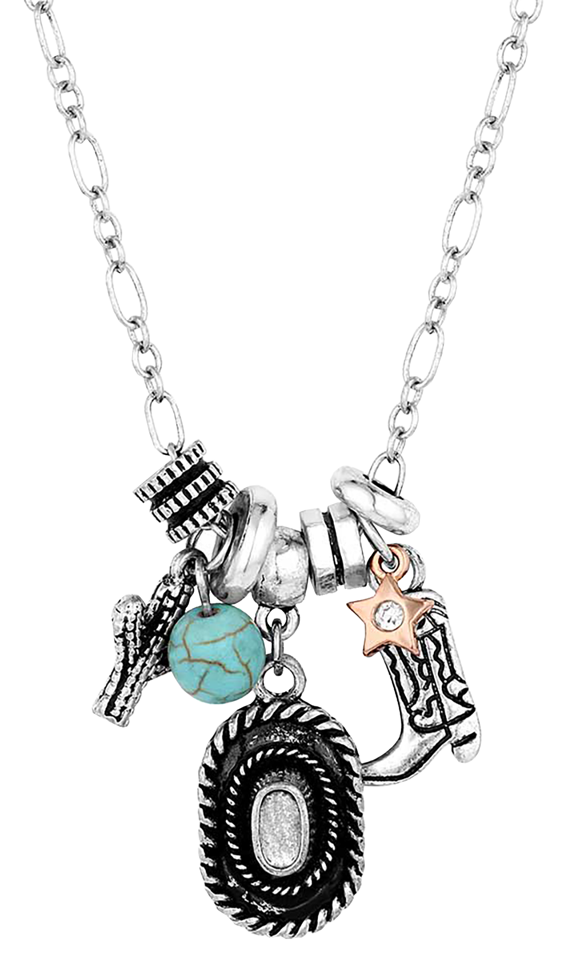 Image of Montana Silversmiths Country Connections Charm Necklace