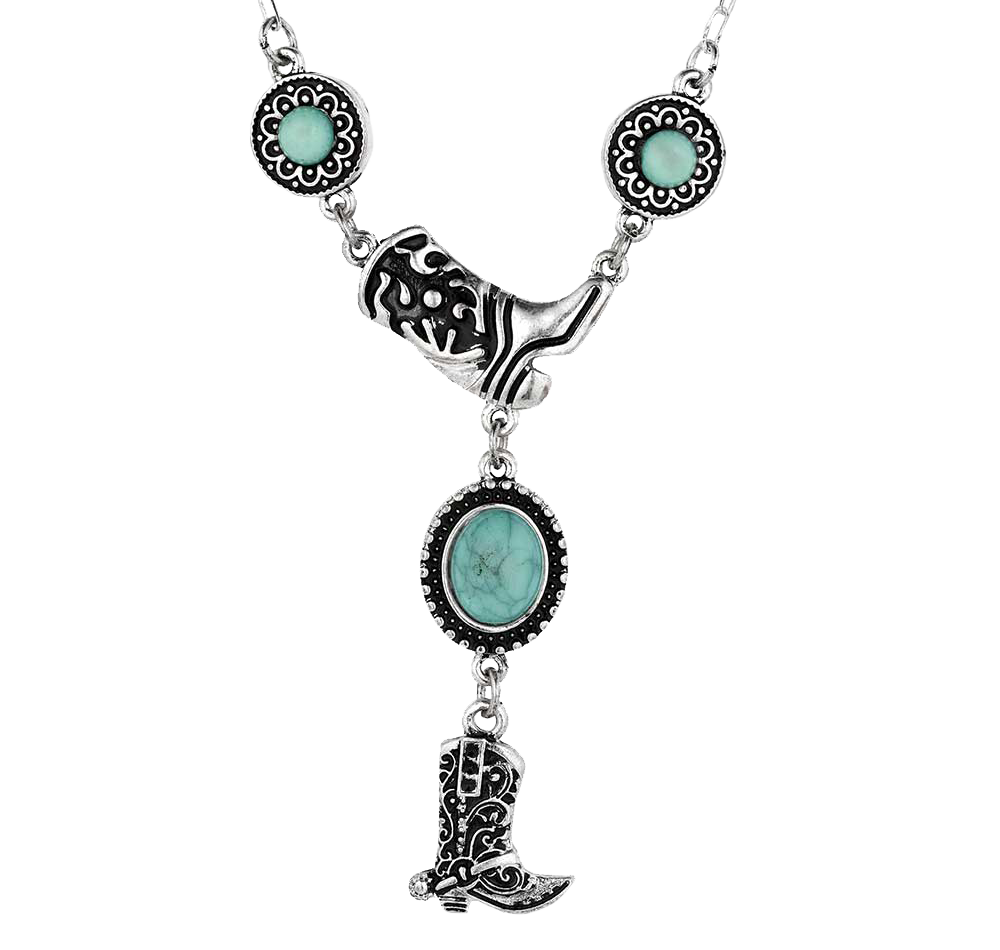 Image of Montana Silversmiths Dancing Shoes Necklace