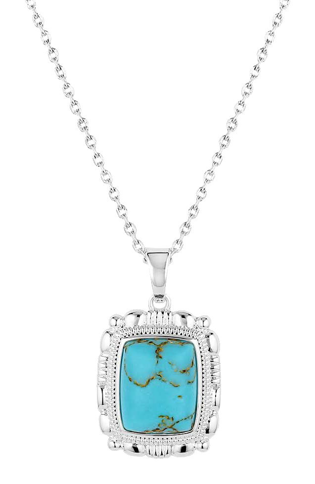 Image of Montana Silversmiths Turquoise Peace Necklace