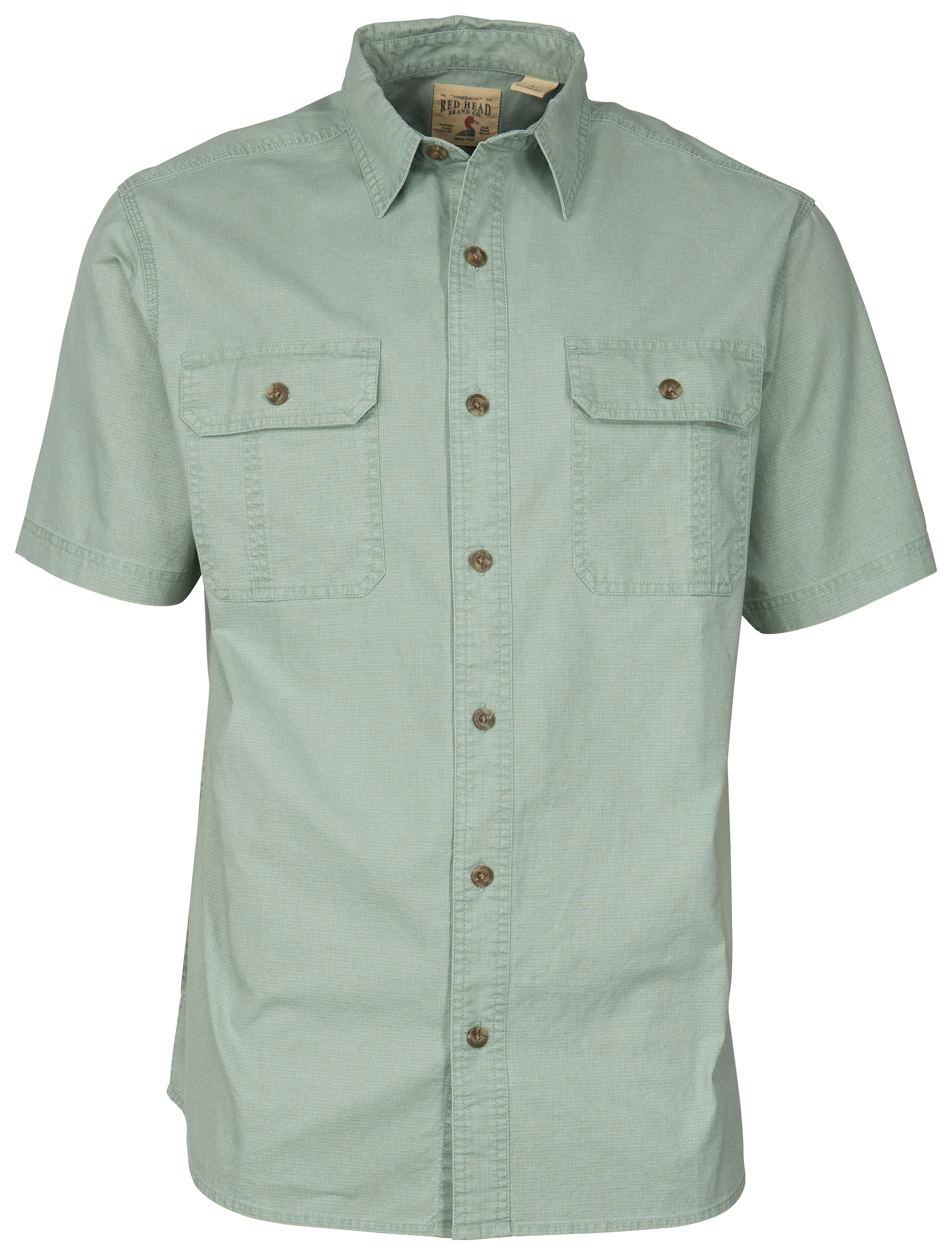 REDHEAD Ripstop Short-Sleeve Button-Up Shirt