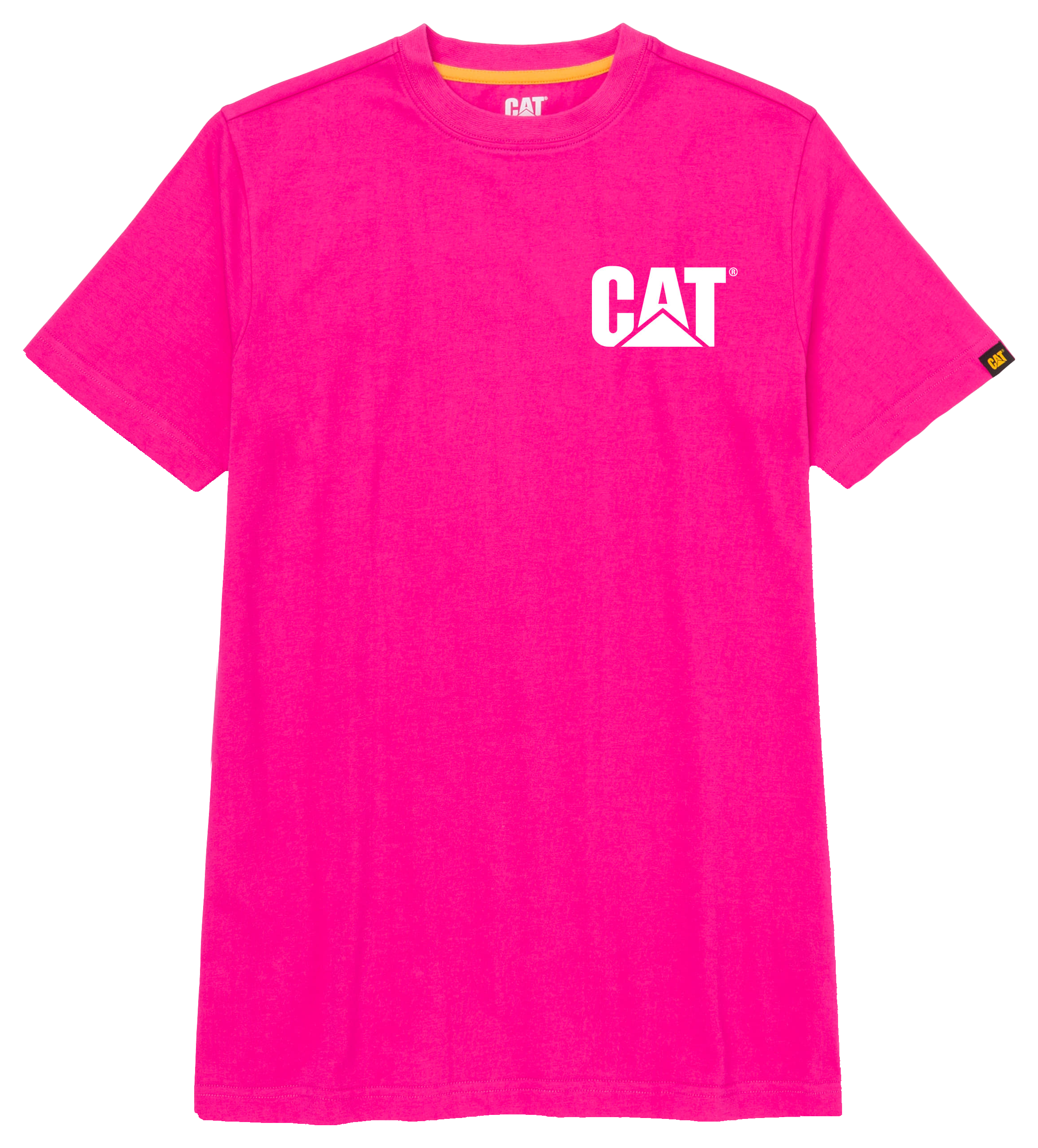 Image of CAT Workwear Trademark Short-Sleeve T-Shirt for Ladies - Pink