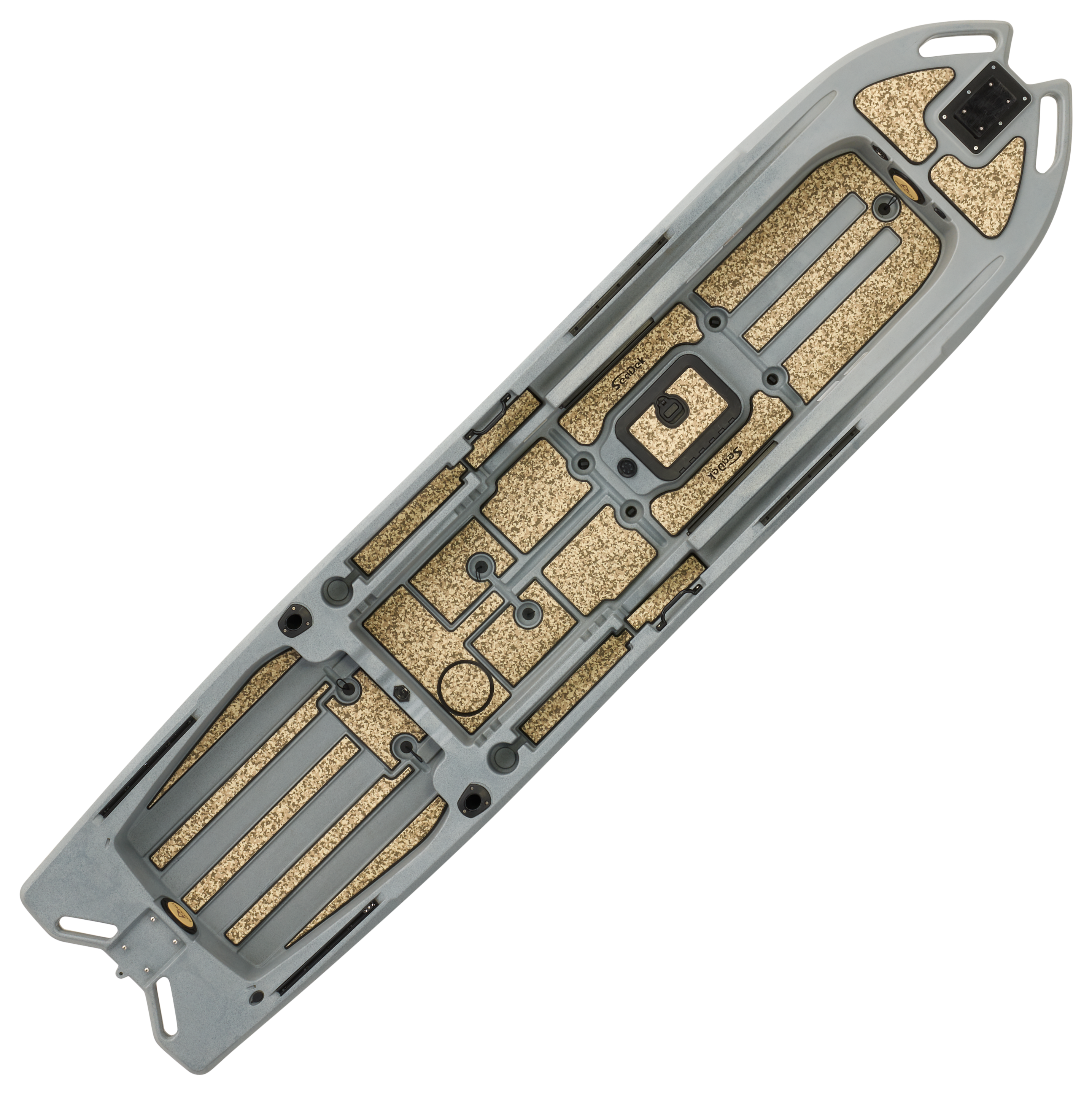 Image of SeaDek 6mm Flooring Kit for the Ascend 133x Tournament Kayak - Desert Camo/Black