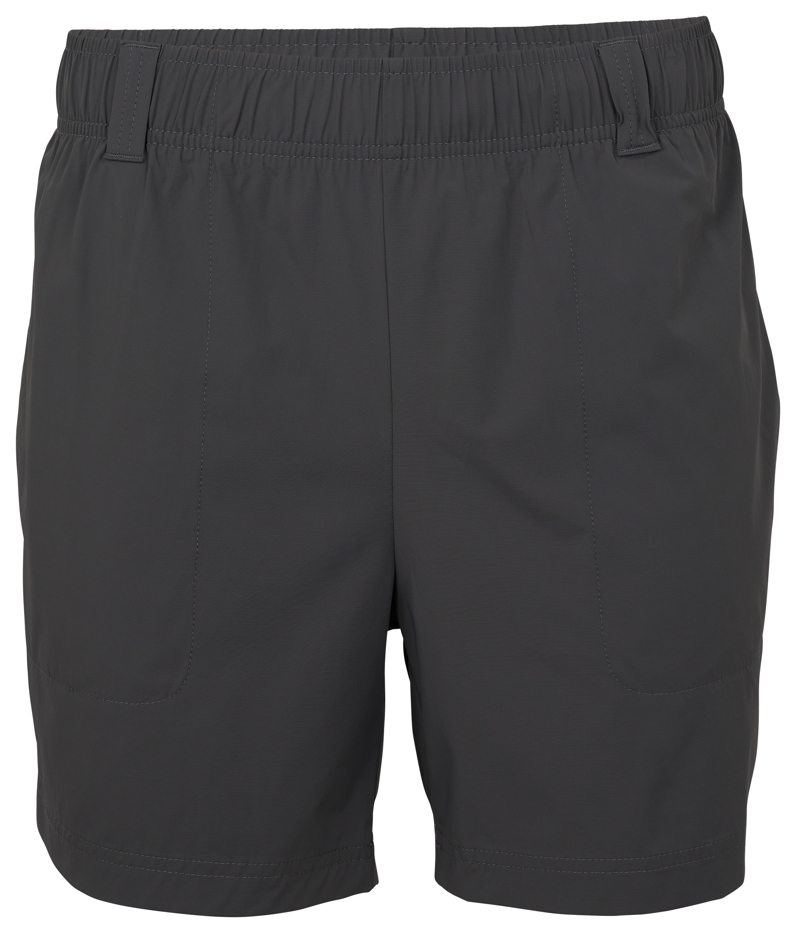 Image of "World Wide Sportsman Bay Breeze 5"" Nylon Shorts - Asphalt"