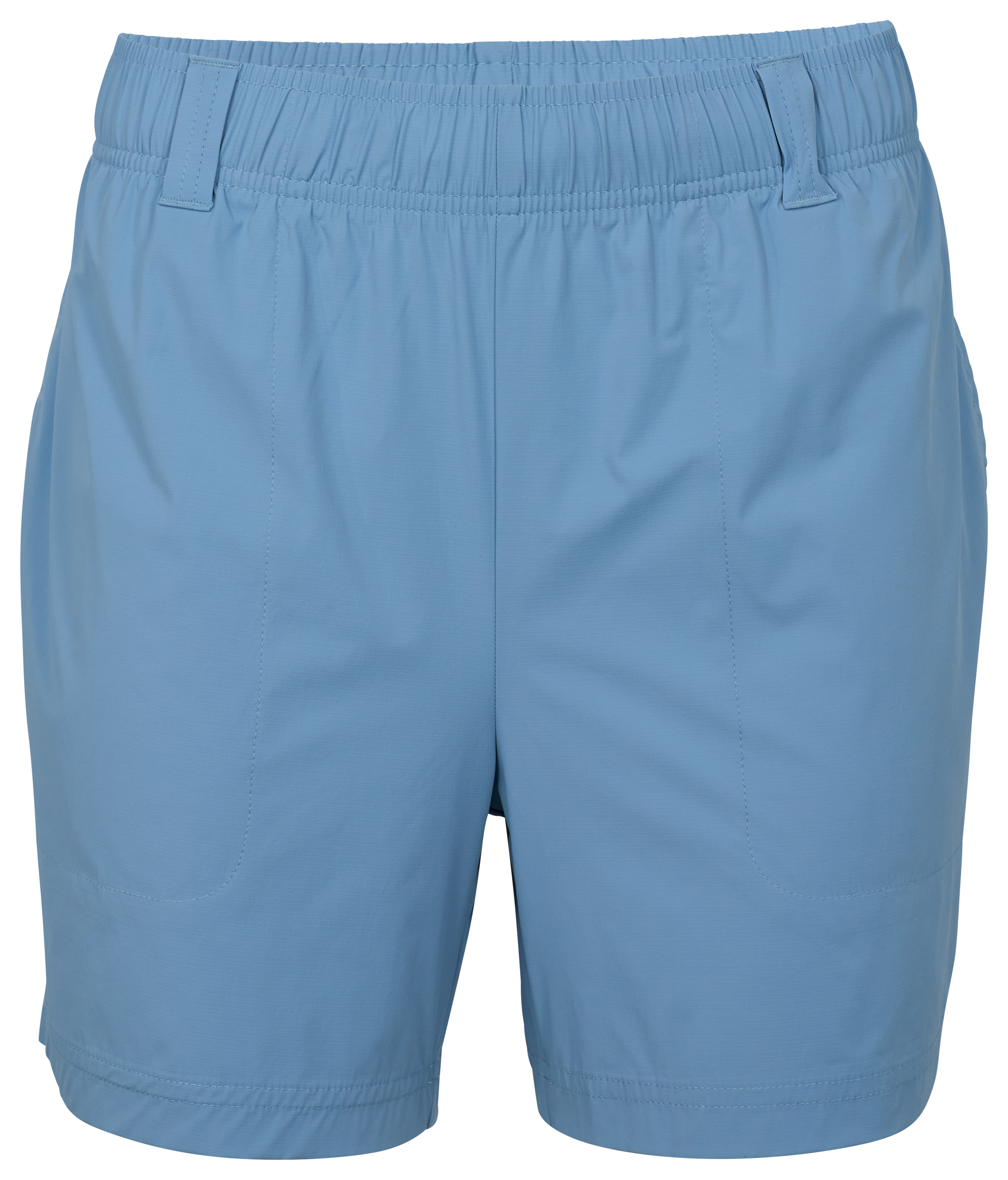 Image of "World Wide Sportsman Bay Breeze 5"" Nylon Shorts - Blue Shadow"