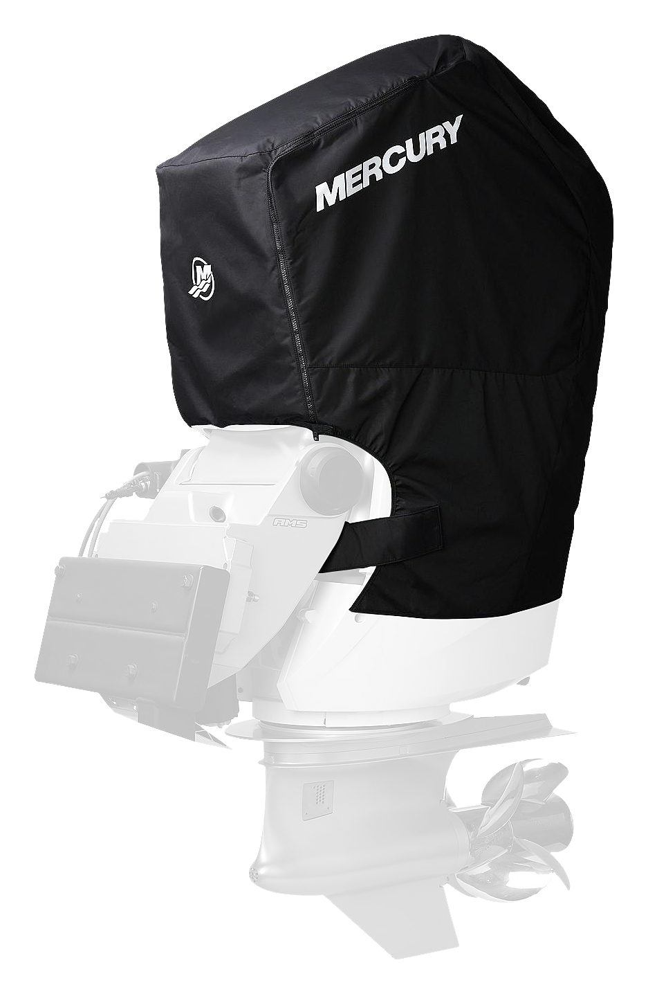 Mercury Marine Tow N Stow Verado Outboard Motor Cover - Black - 600 HP Verado