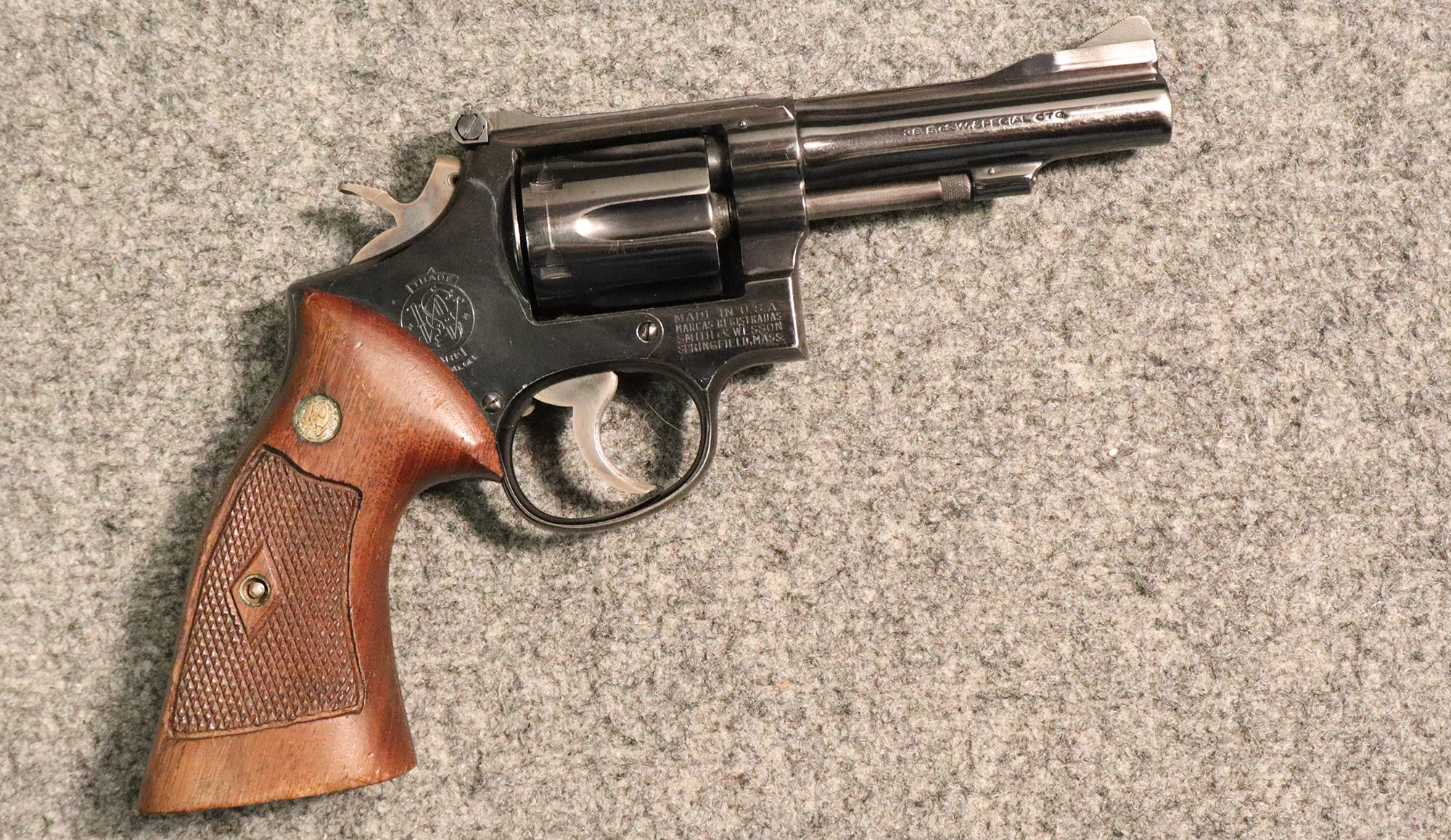 Image of Smith & Wesson ~ K38 Combat Masterpiece ~ .38 S&W Special