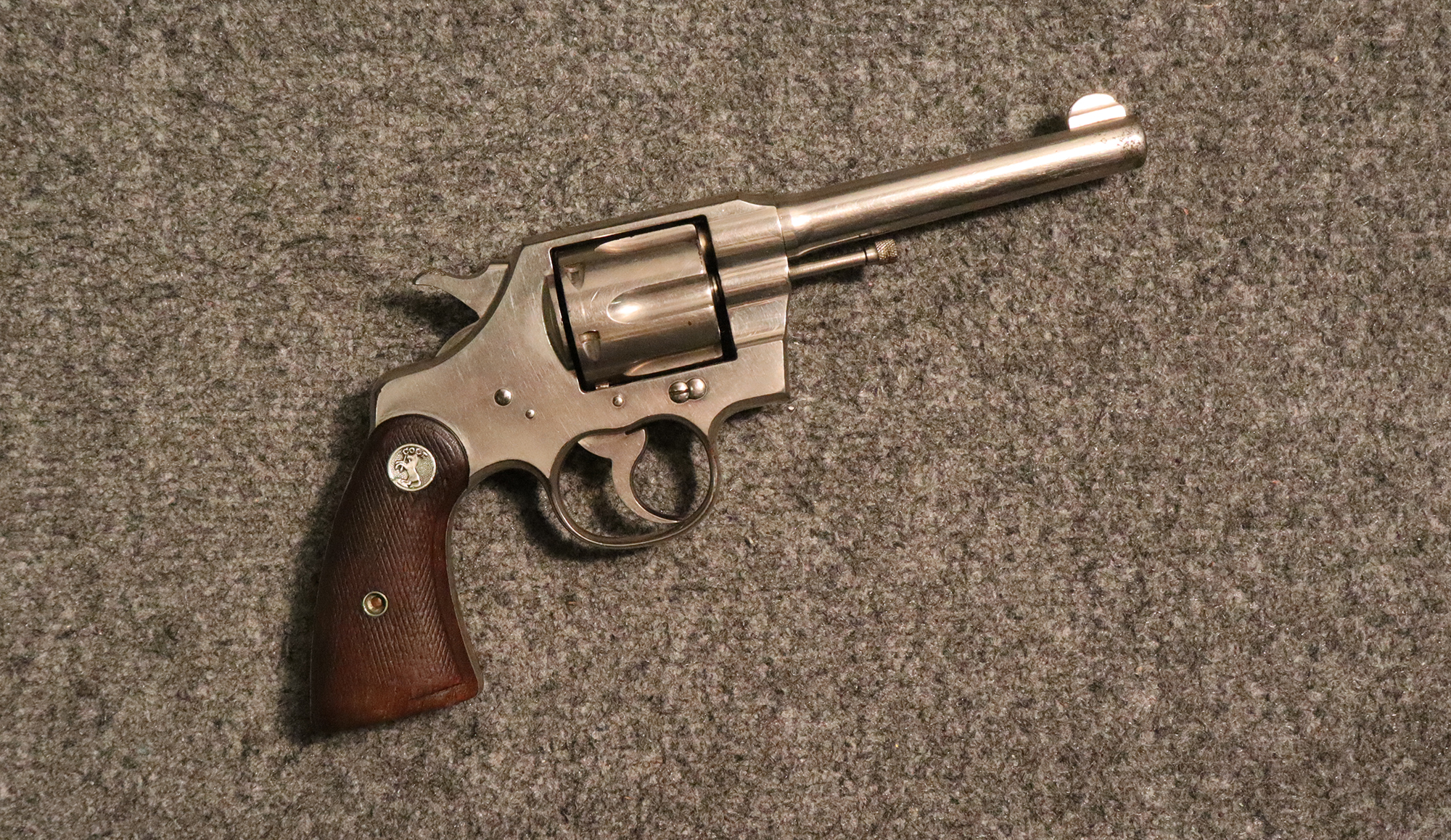 Image of Colt ~ Army Special Nickel ~ .38 Special
