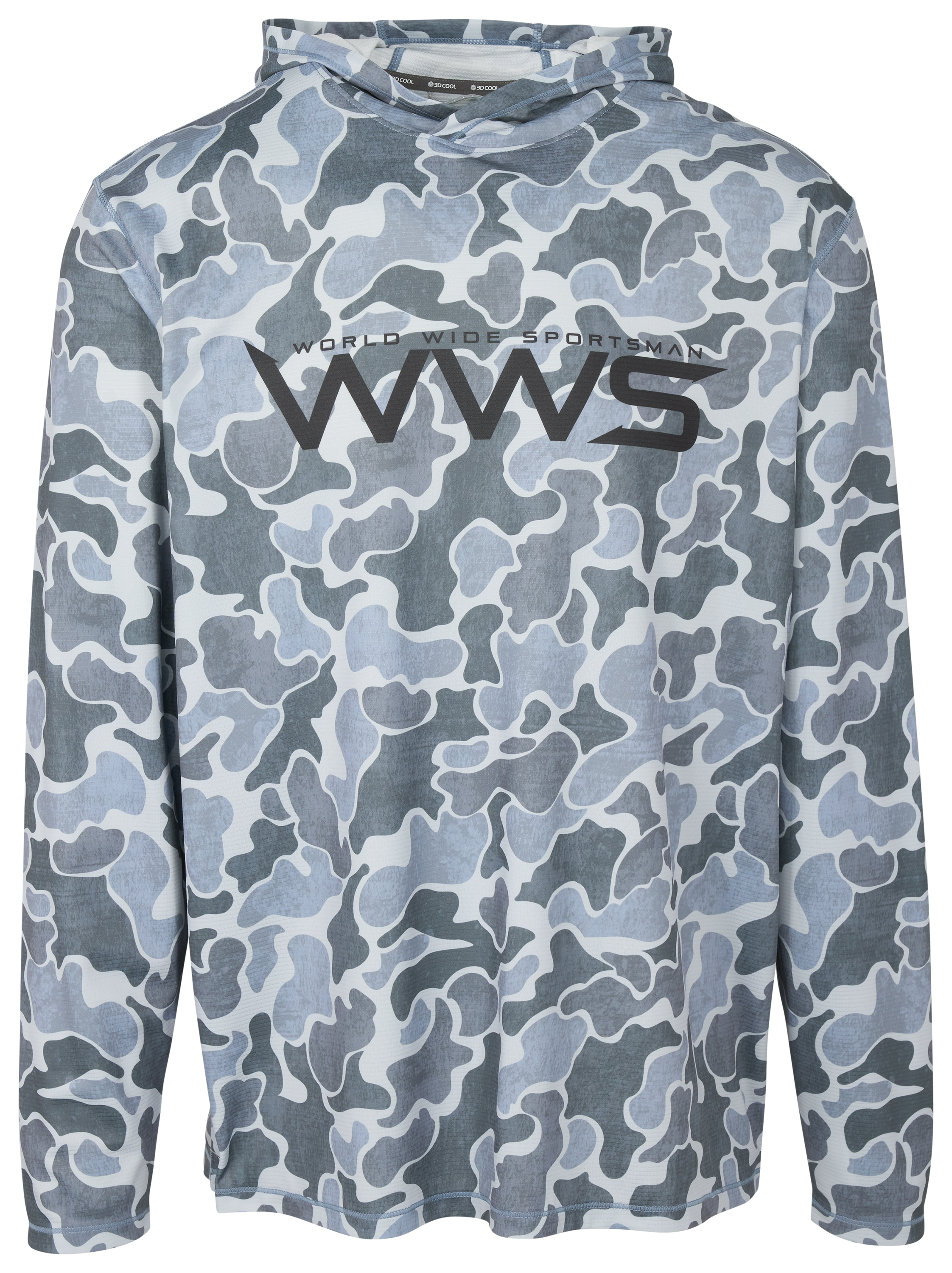 WORLD WIDE SPORTSMAN 3D Cool Casting Long-Sleeve Hoodie