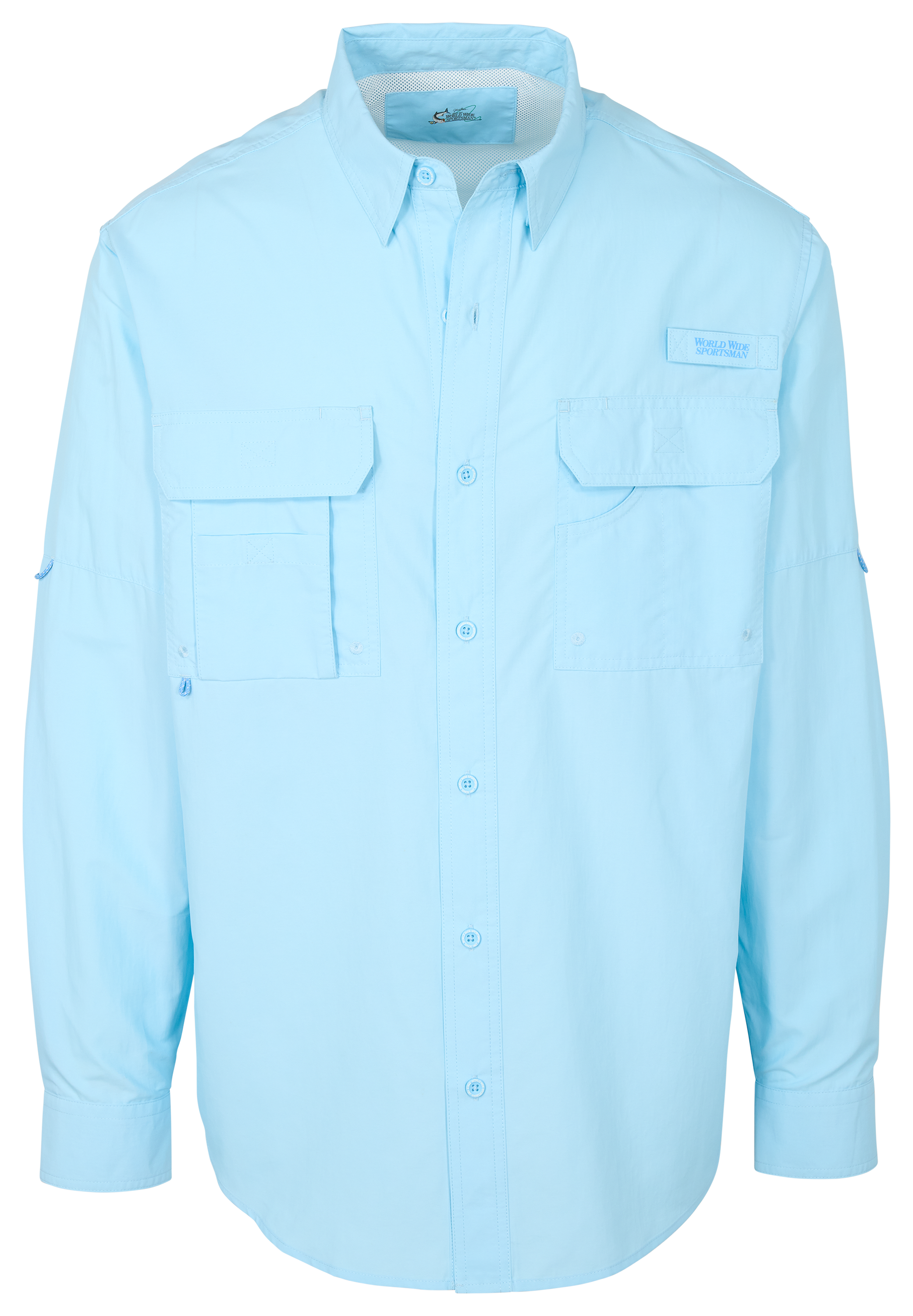 Image of World Wide Sportsman 3D Cool Nylon Angler 2.0 Long-Sleeve Shirt - Cooling Vapors