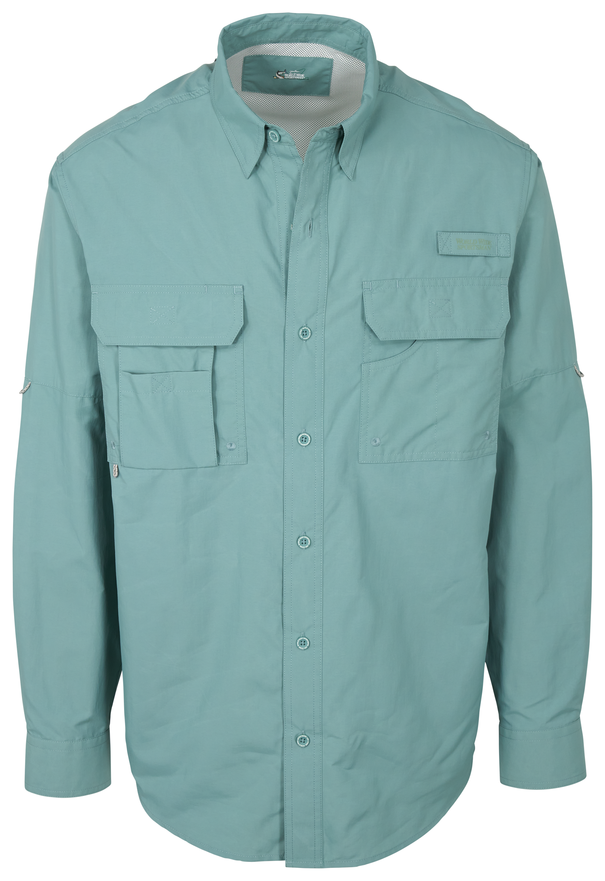 Image of World Wide Sportsman 3D Cool Nylon Angler 2.0 Long-Sleeve Shirt - Trellis