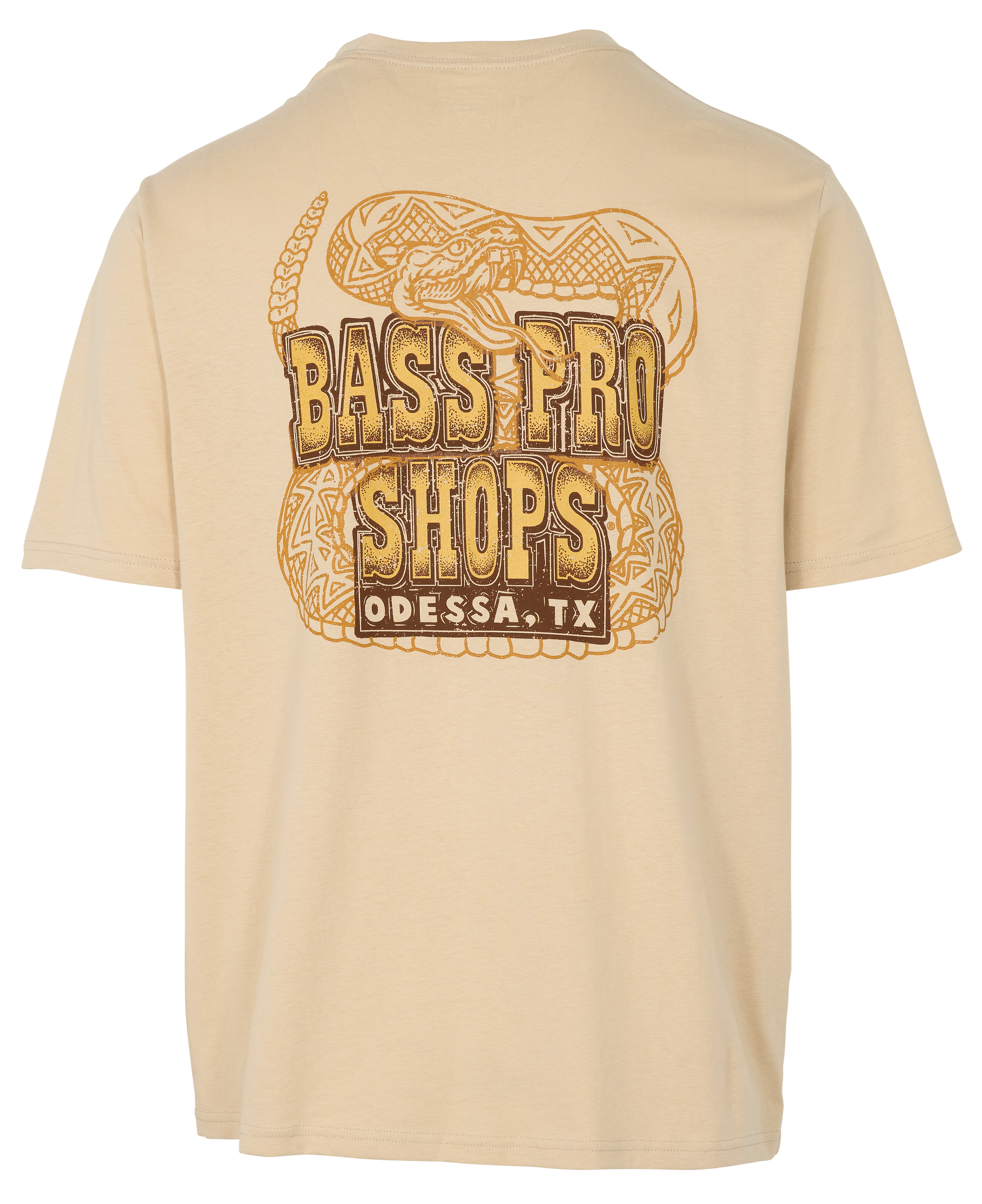 Image of Bass Pro Shops Odessa Rattlesnake Short-Sleeve T-Shirt - Sand