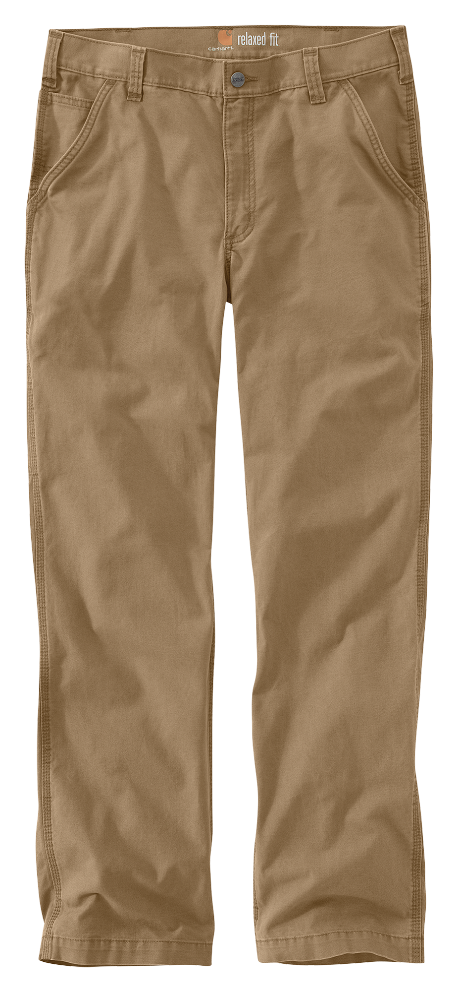 Image of Carhartt Relaxed Straight Rigby Dungarees - Dark Khaki - 30x30