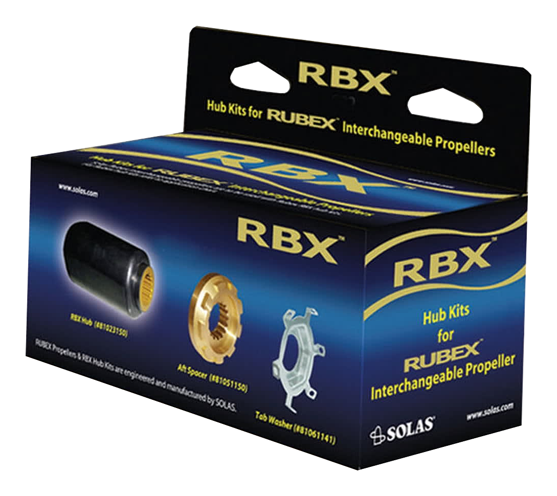 Image of SOLAS RBX-102B Rubex Propeller E-Series Interchangeable Hub Kit