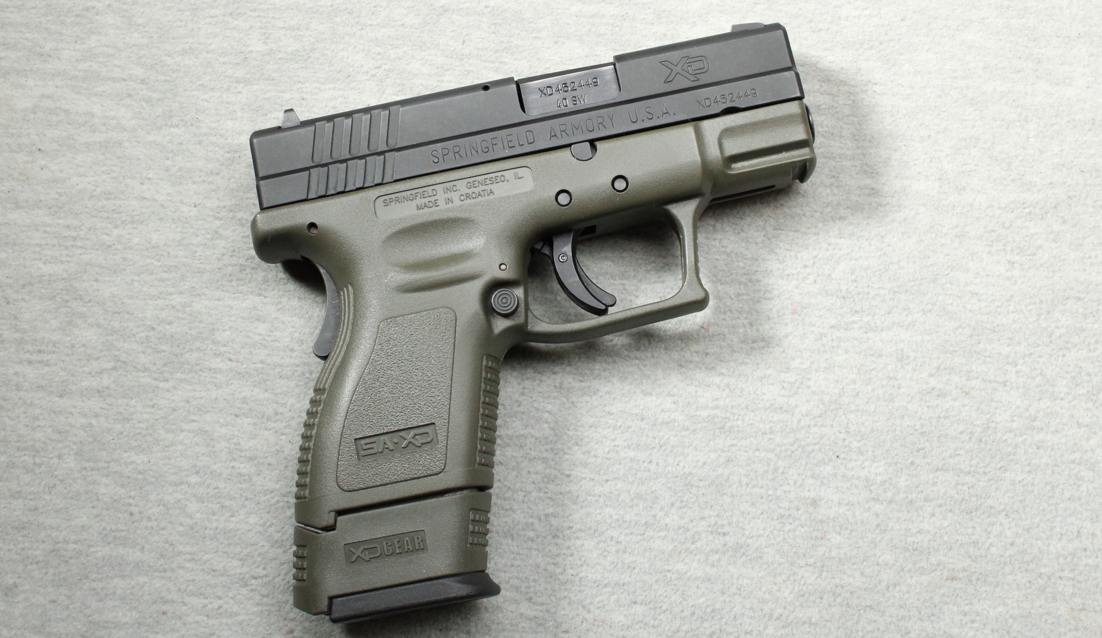 ++SPRINGFIELD ARMORY XD-40 .40 S - Springfield Armory
