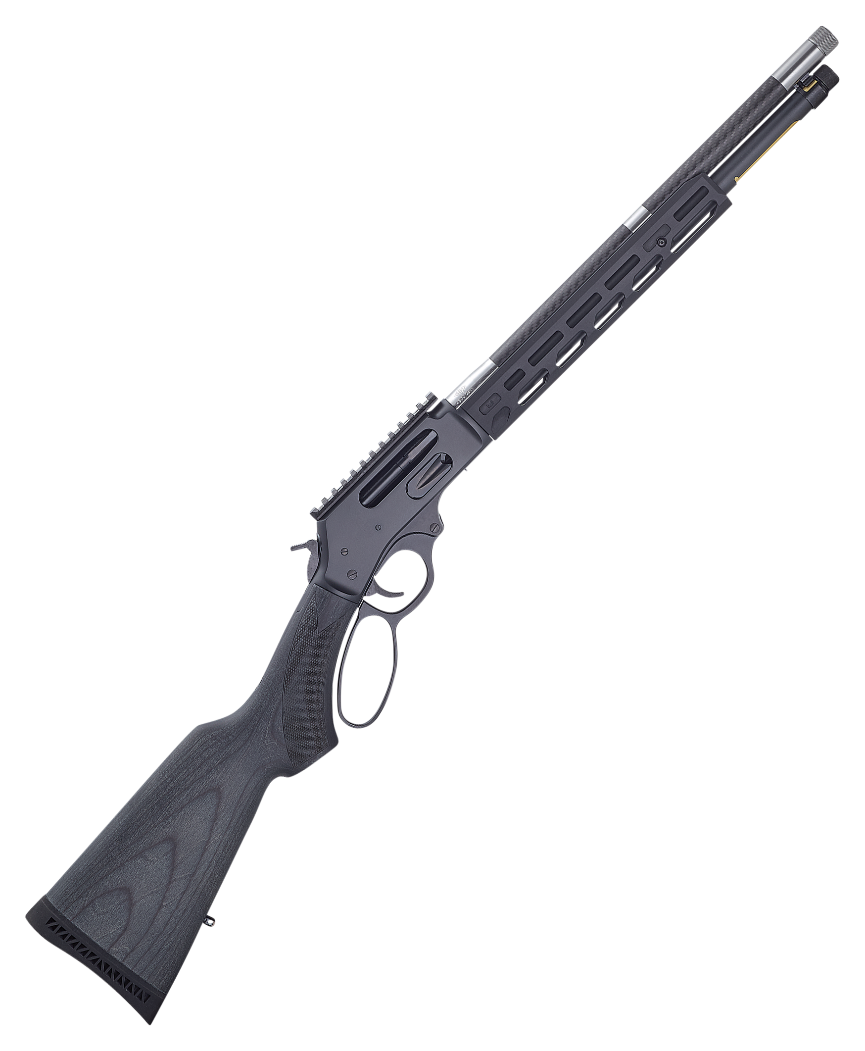Henry SPD Hush LeverAction Rifle  44 Remington Magnum  7 Magazine Capacity