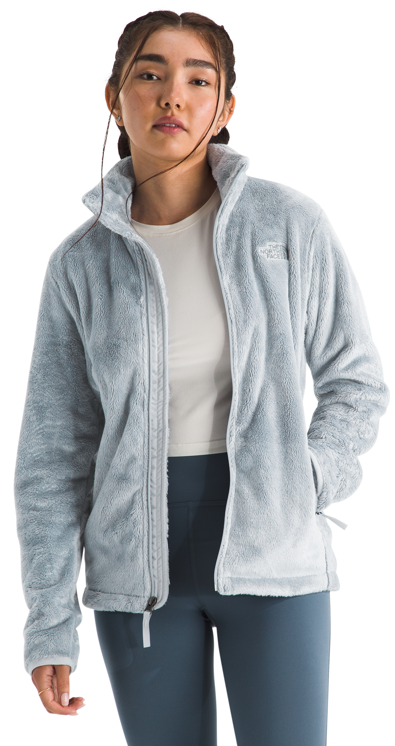 Image of The North Face Osito Jacket - Frost Grey