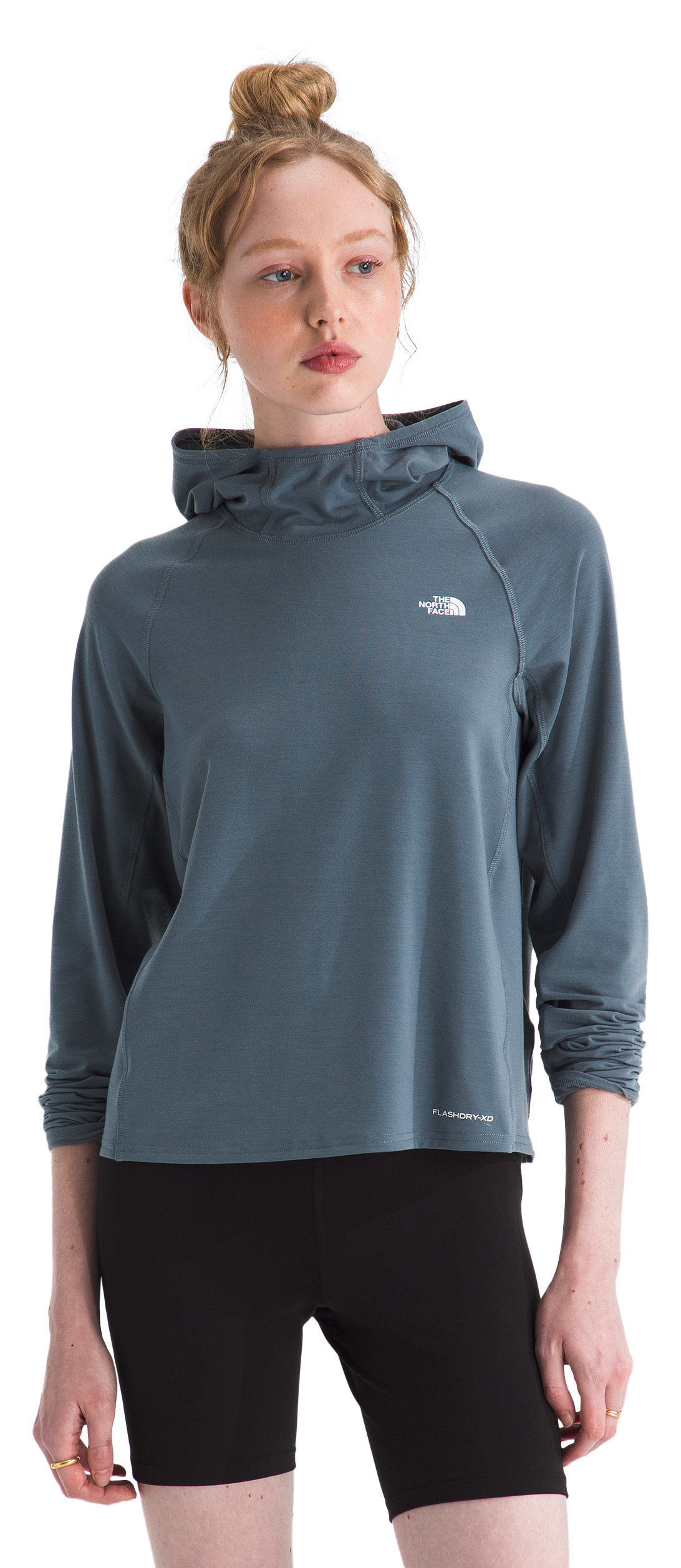 Image of The North Face Adventure Sun Hoodie - Granite Grey - XL