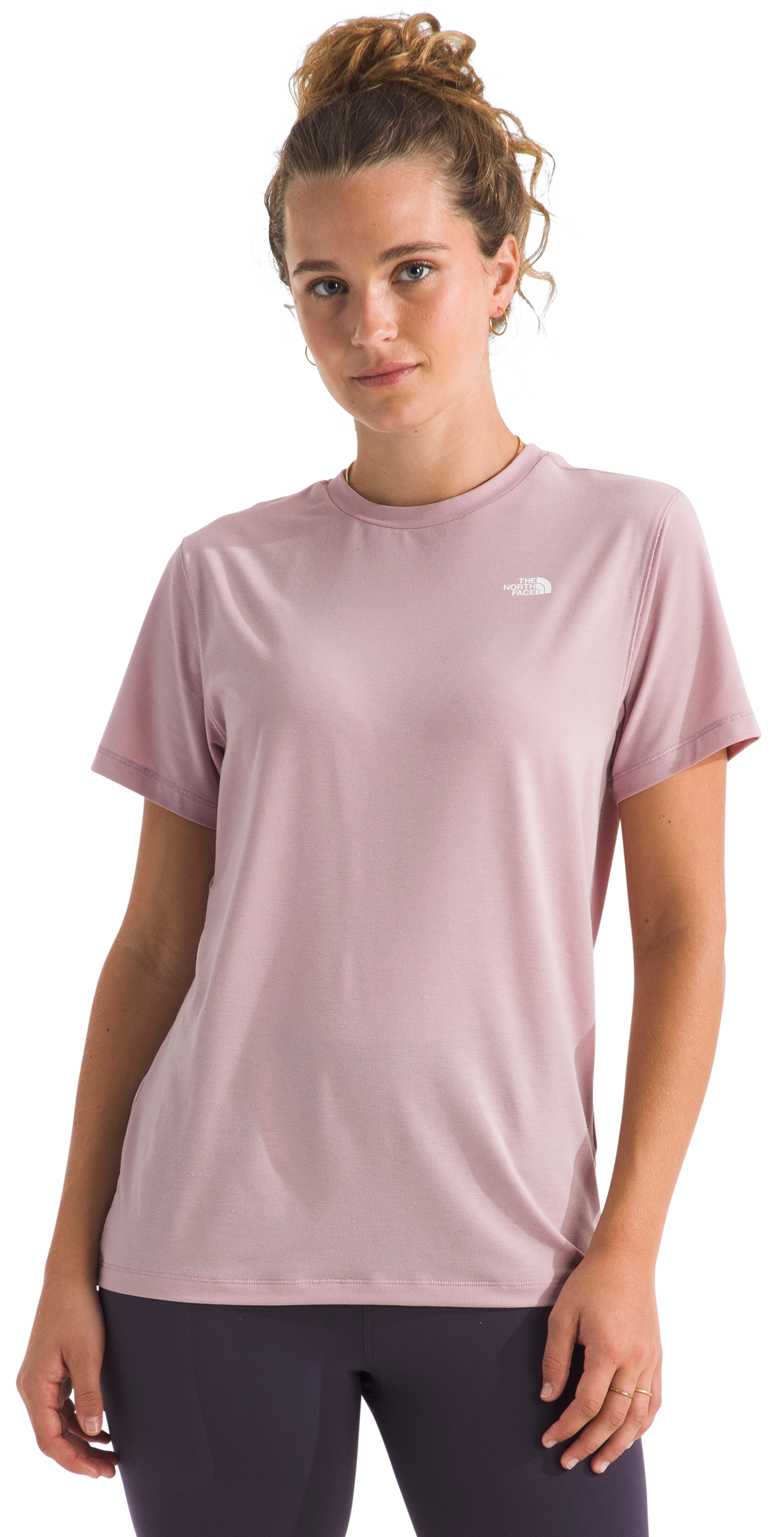 Image of The North Face Adventure Short-Sleeve T-Shirt - Metal Pink - S