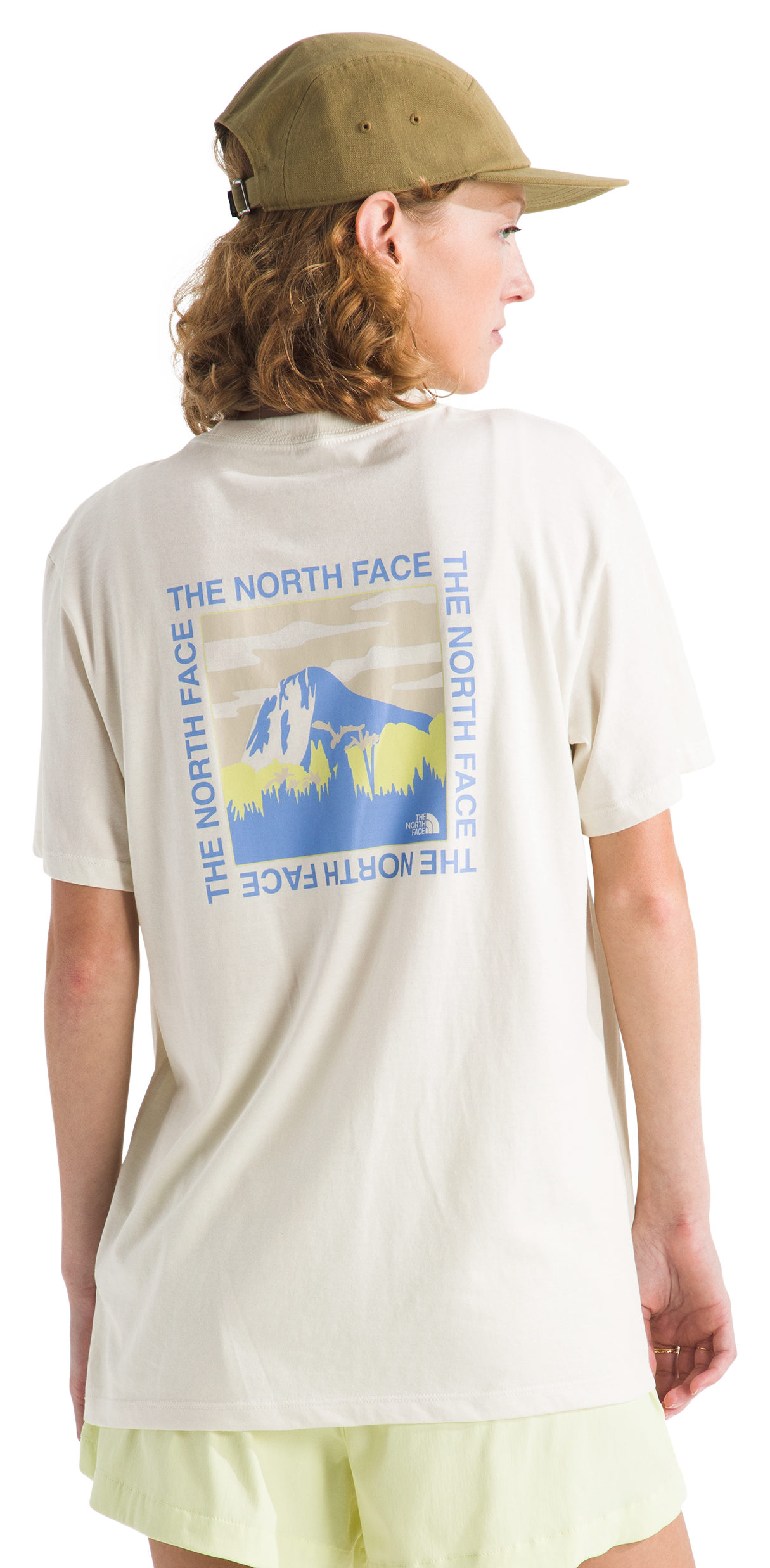 Image of The North Face All Day Beauty Relaxed Short-Sleeve T-Shirt - White Dune
