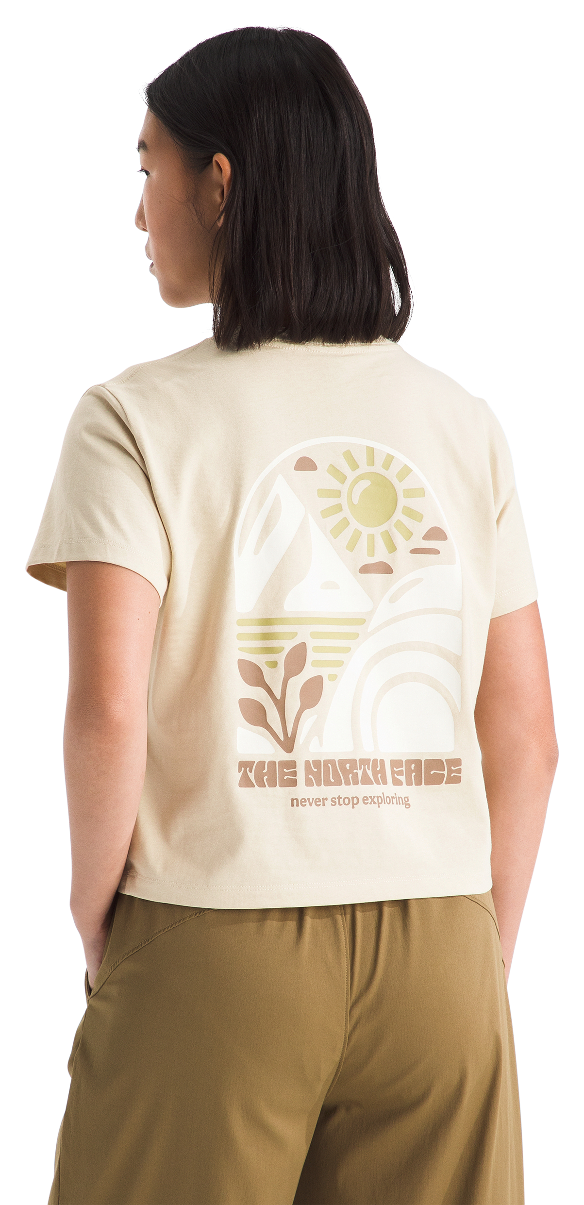 Image of The North Face Sun Cutie Graphic Short-Sleeve T-Shirt - Desert Stone
