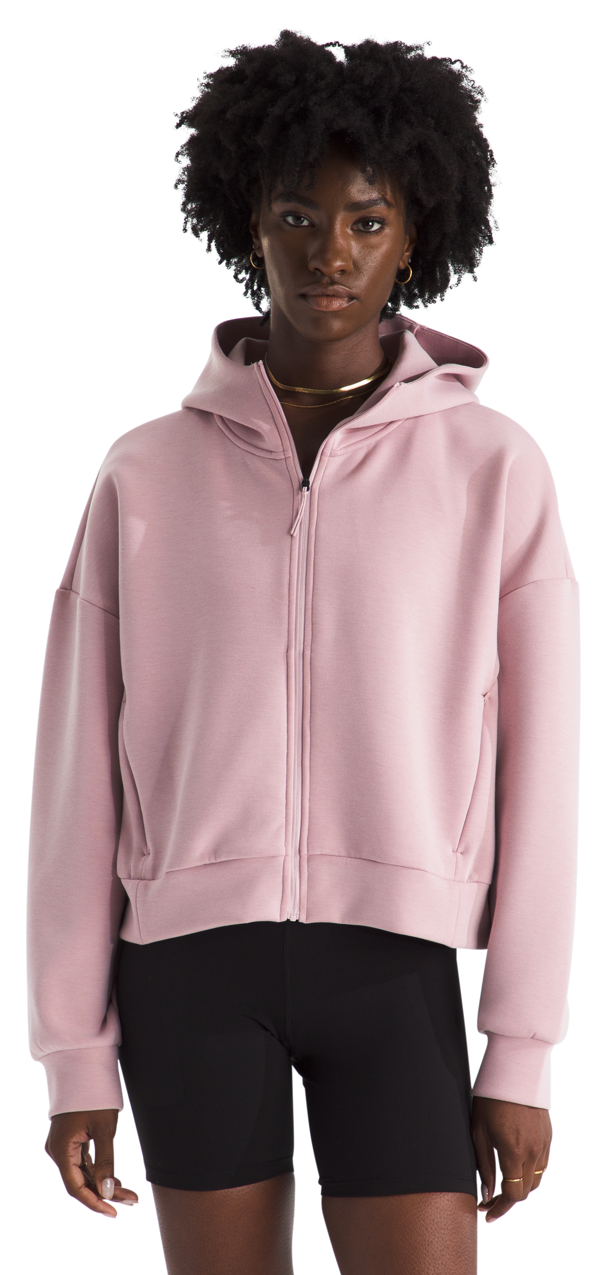 Image of The North Face Jaida Full-Zip Hooded Jacket - Metal Pink - S