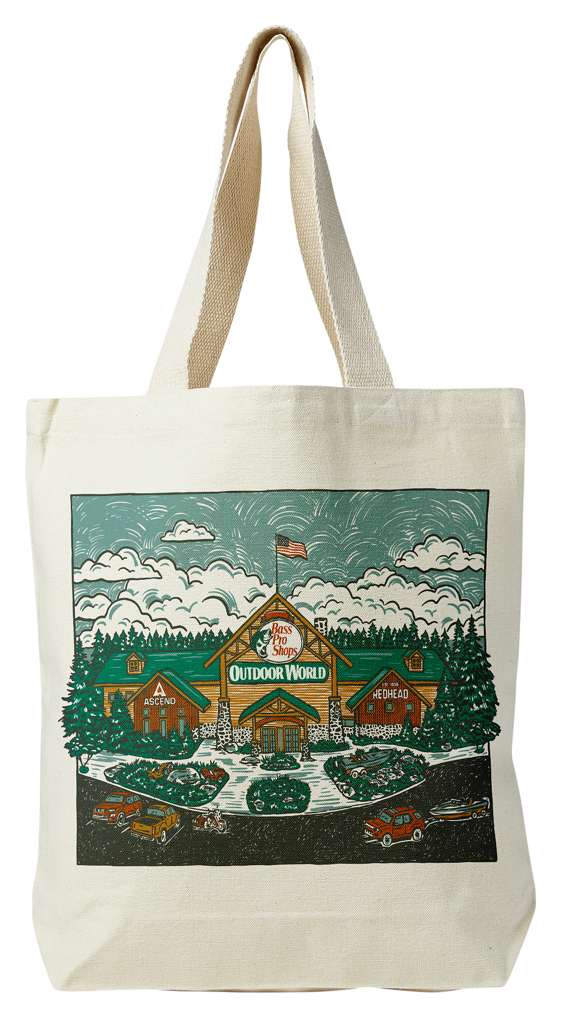 Image of Bass Pro Shops Canvas Tote Bag - Outdoor World