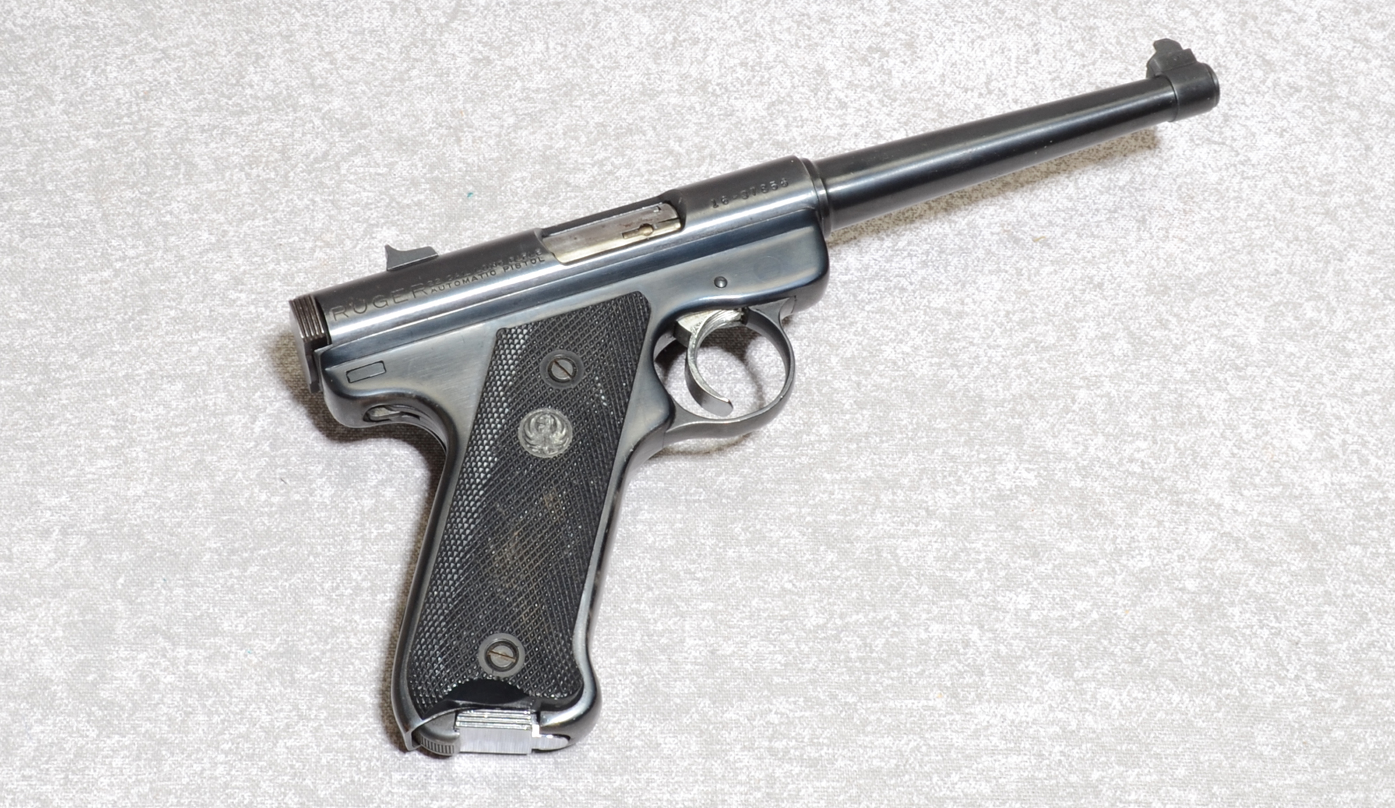 Image of Ruger Automatic Pistol, .22 Long Rifle, 6 Inch Barrel, 2 1/2 lbs.