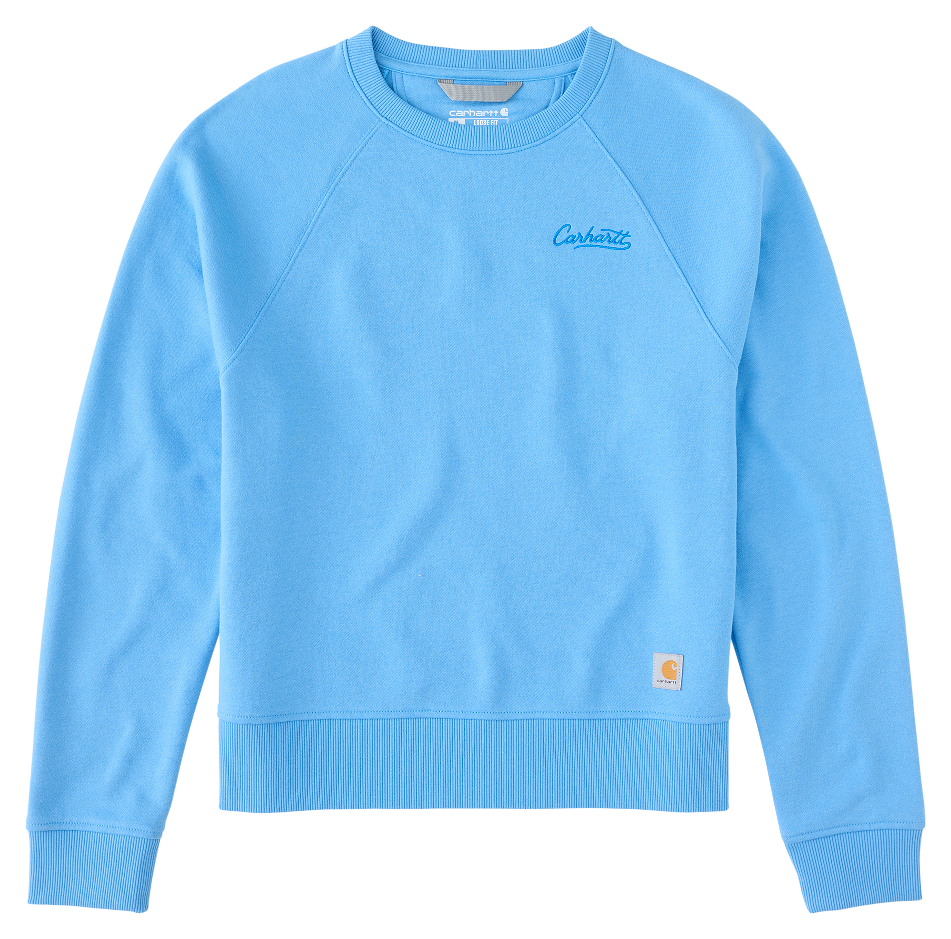 Image of Carhartt Sawyer Crewneck Sweatshirt - Tranquil Blue - L