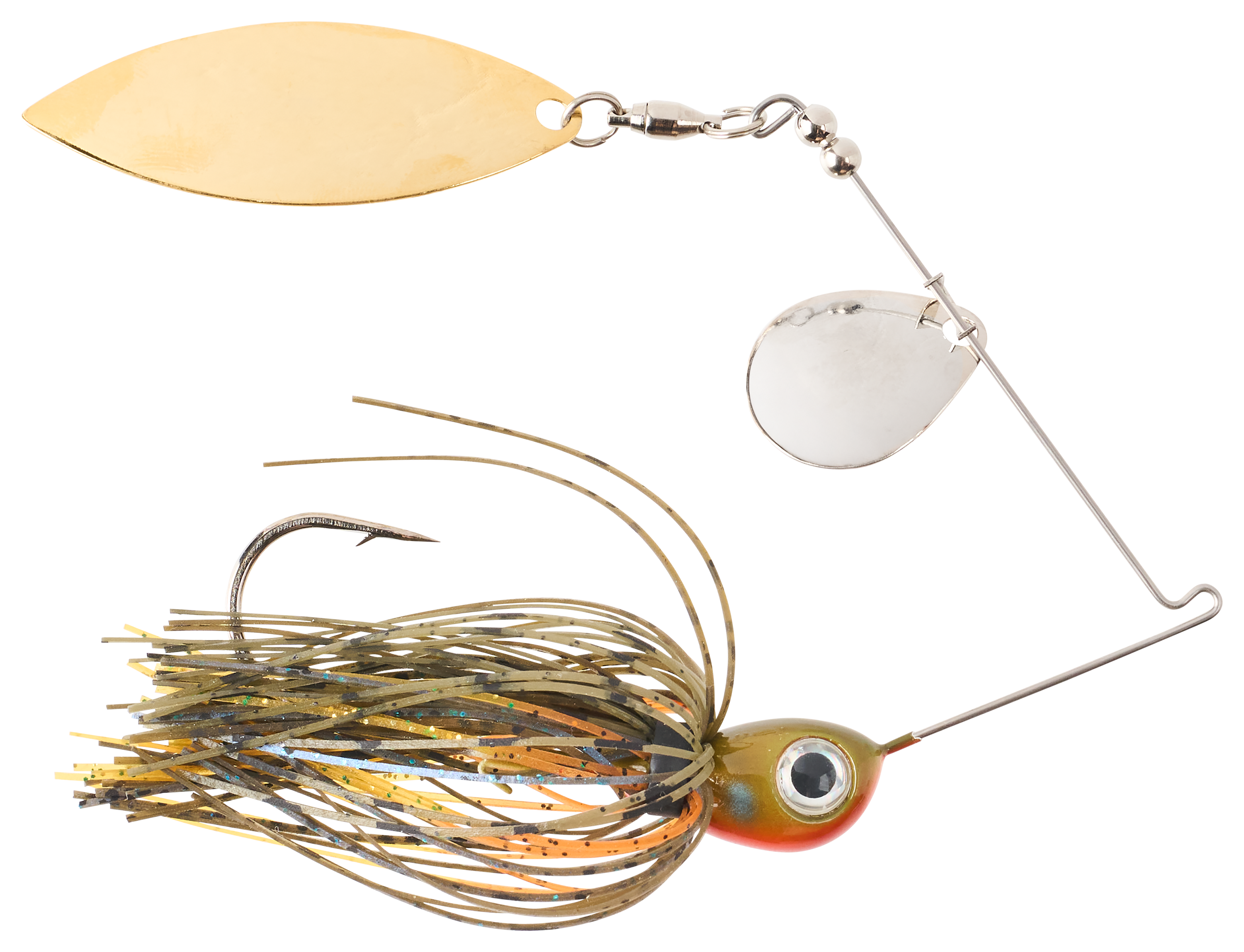 Image of Bass Pro Shops XPS Brawler Blade Tandem Spinnerbait - Spawning Gill - 3/8 oz.