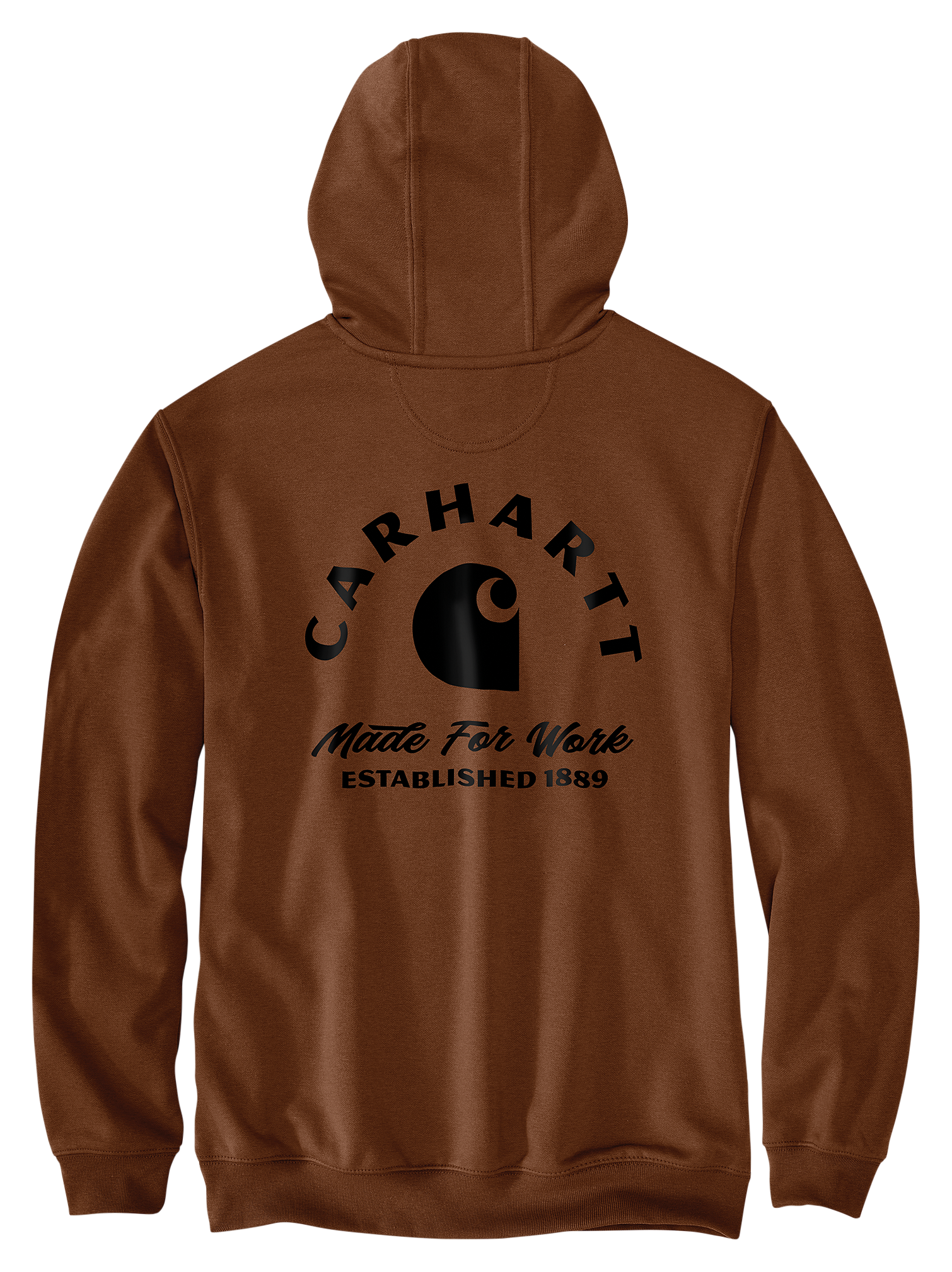 Image of Carhartt Sawyer Work Hooded Sweatshirt - Red Duck Heather - 2XL