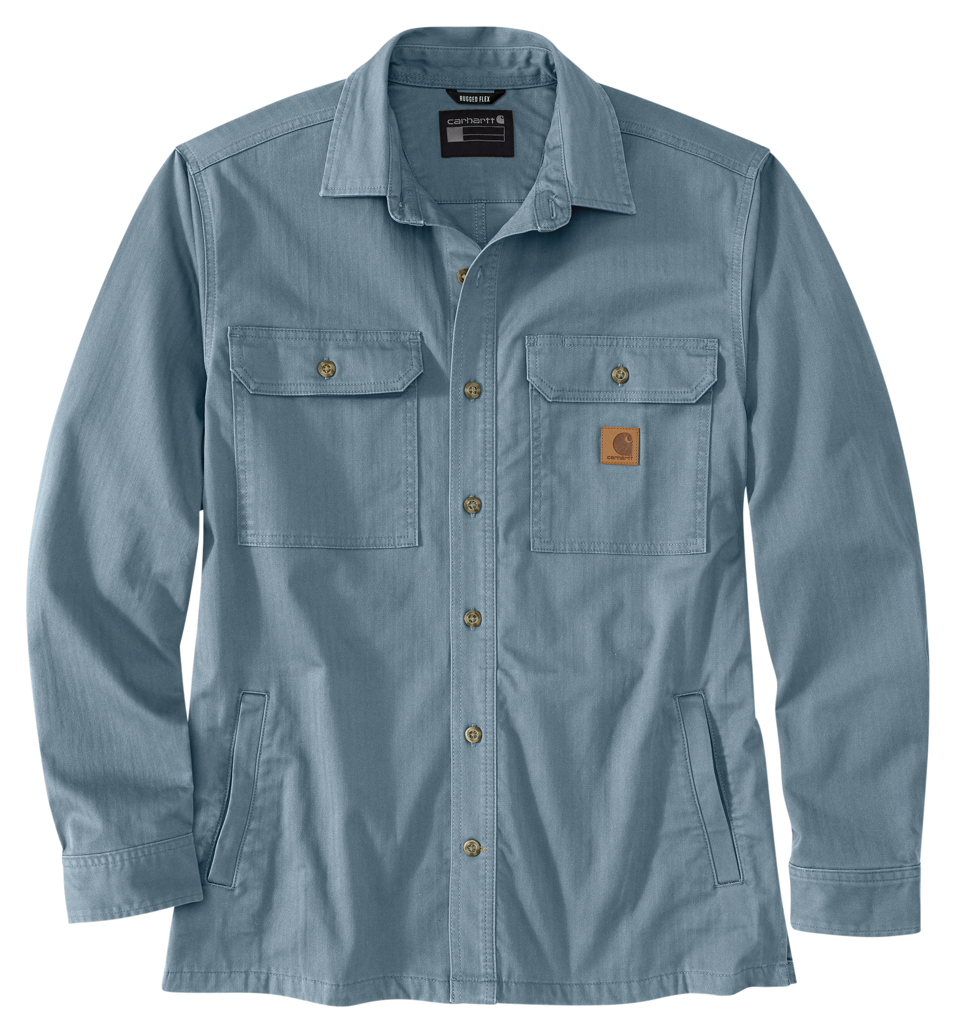Image of Carhartt Newcastle Long-Sleeve Shirt Jacket - Rolling Thunder - M