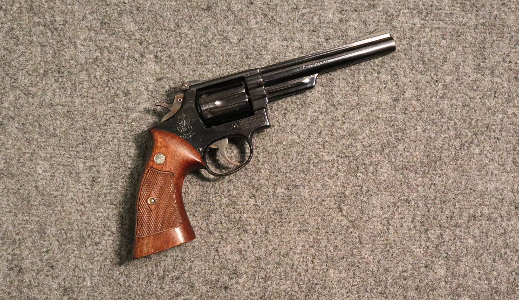Image of Smith & Wesson ~ Model 53 ~ .22 Remington Jet & .22 Long Rifle