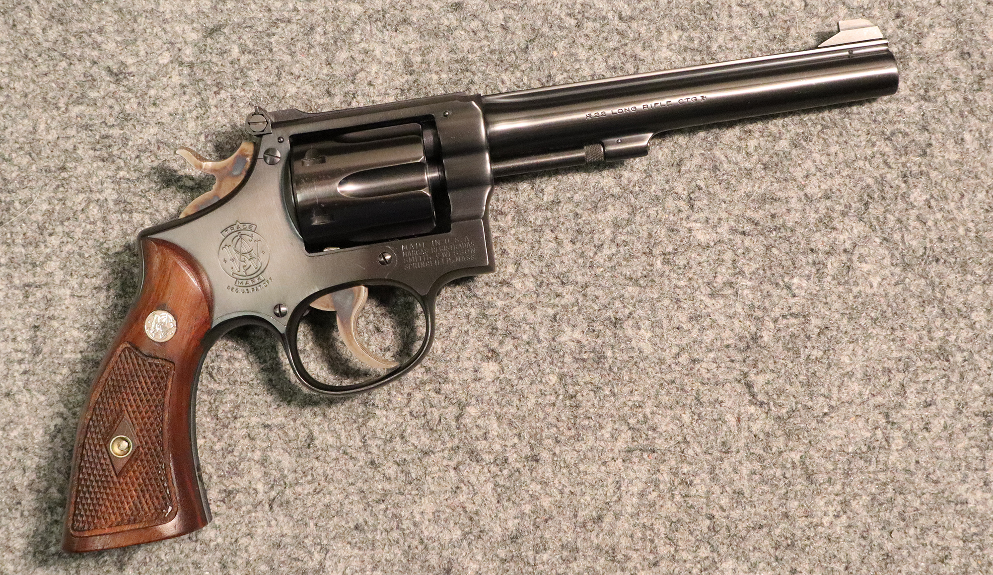 Image of Smith & Wesson ~ K22 Masterpiece ~ .22 Long Rifle